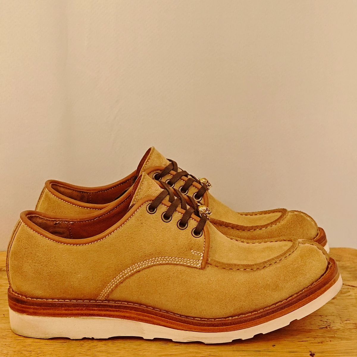 Photo by ginolo111 on October 21, 2025 of the Willie's Handmade Boots Custom Model in Horween Desert Sand.