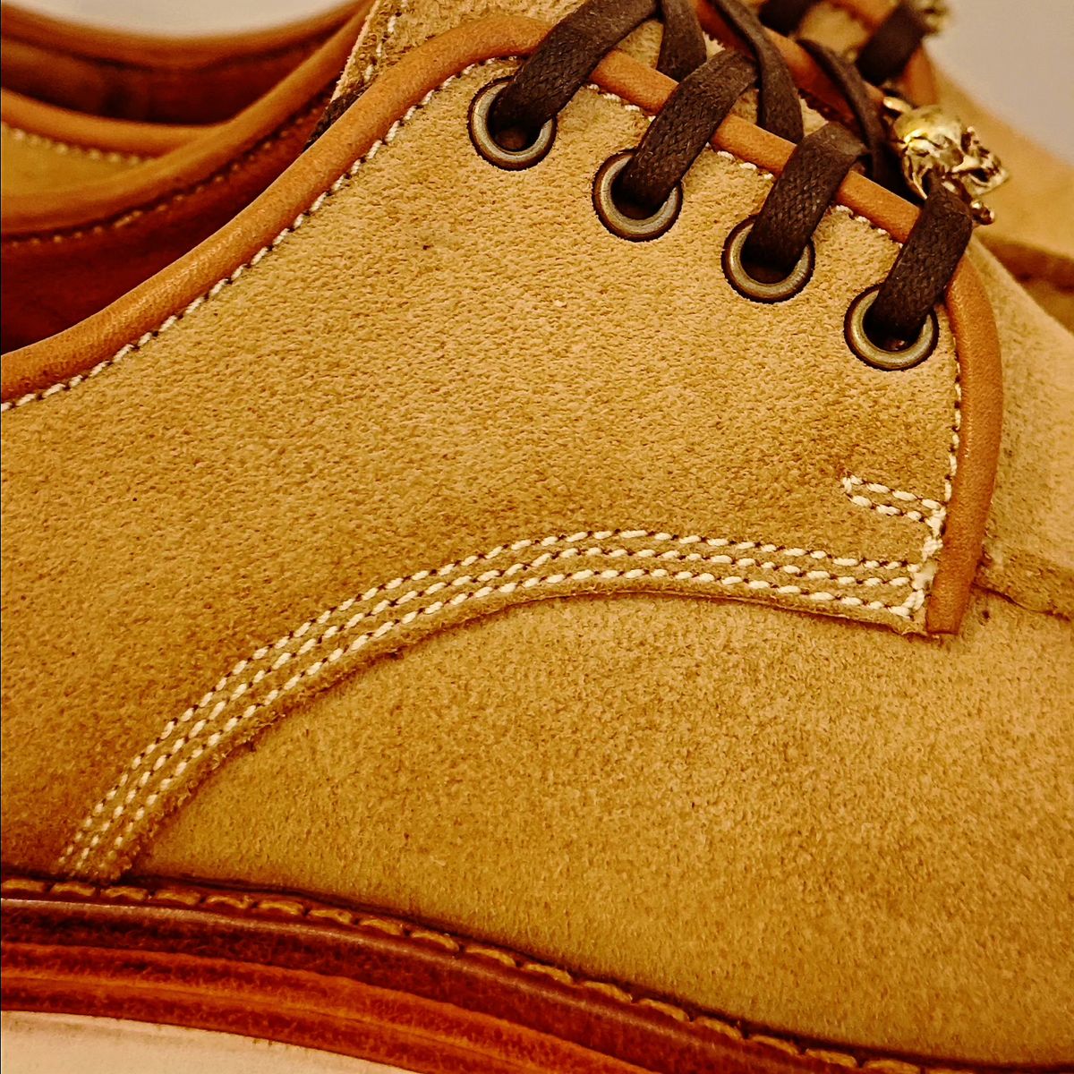 Photo by ginolo111 on October 21, 2025 of the Willie's Handmade Boots Custom Model in Horween Desert Sand.