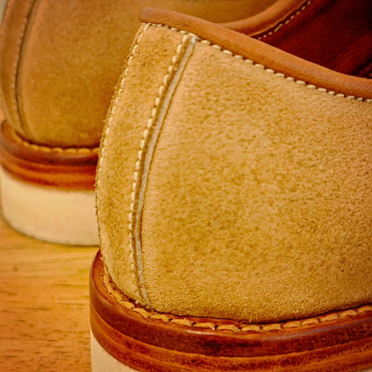 Photo by ginolo111 on October 21, 2025 of the Willie's Handmade Boots Custom Model in Horween Desert Sand.