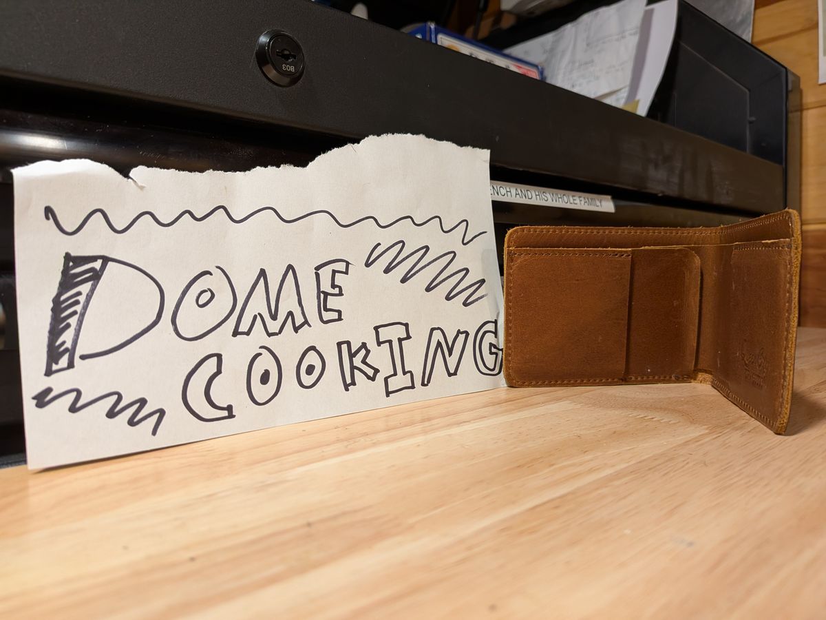 Photo by Valliant on November 6, 2025 of the Queen City Footwear Minimalist Wallet in Unknown Natural Veg Tan.