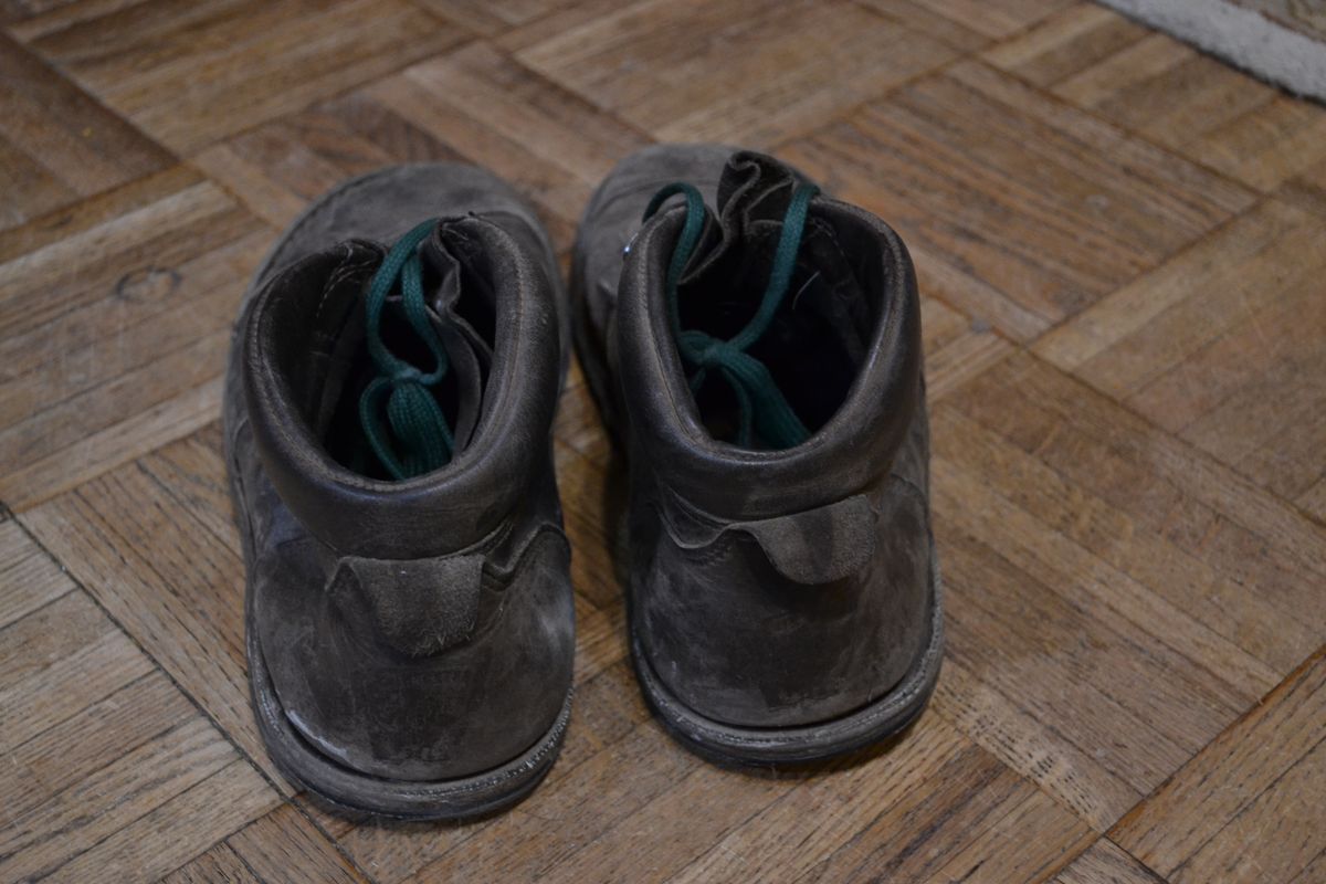 Photo by Valliant on February 6, 2026 of the Jim Green African Ranger Barefoot Boot in Houston Brown.