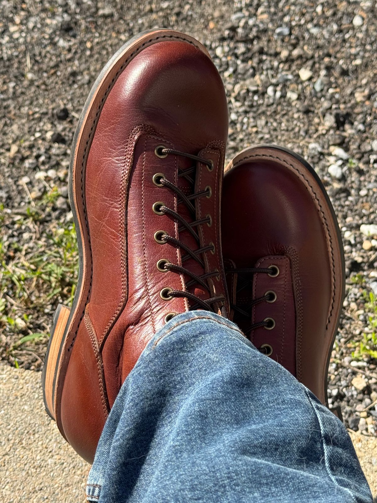 Photo by lemoncurry on June 3, 2026 of the Craft & Glory Outlander in Saddle Tan Full Grain Buffalo.