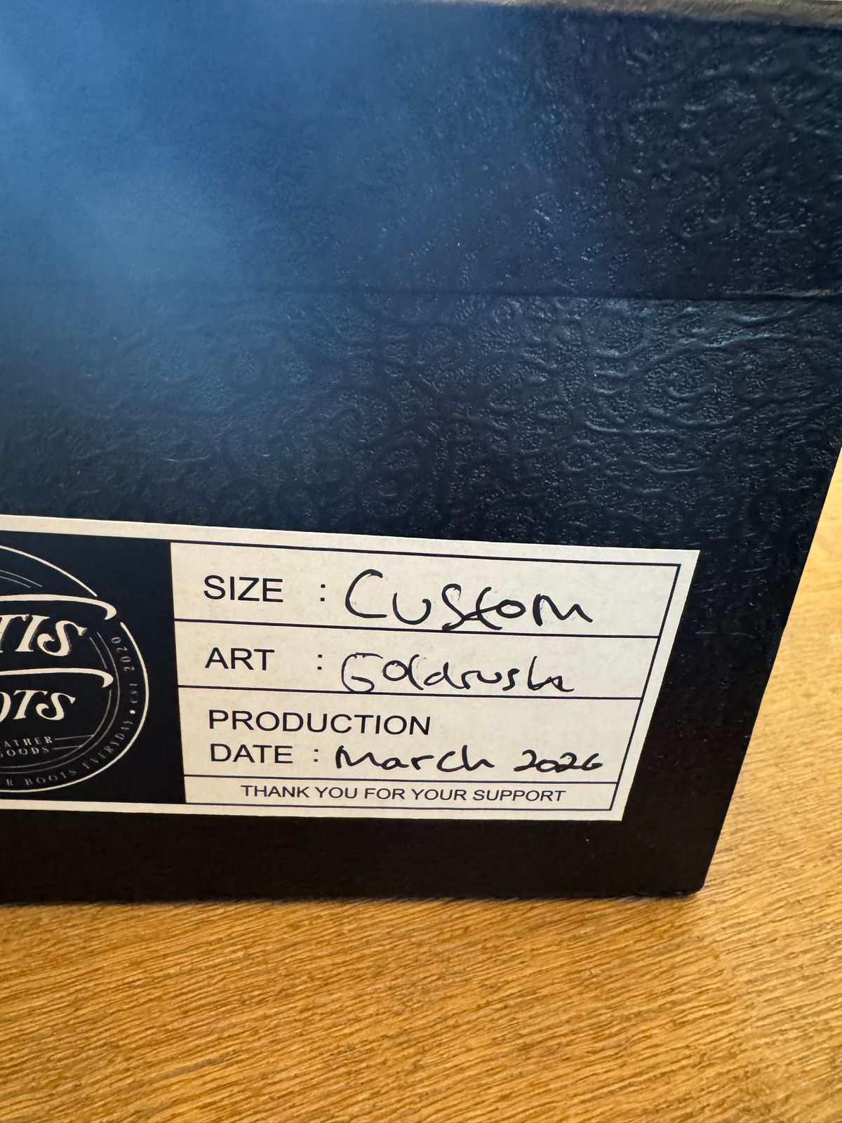 Photo by lemoncurry on March 17, 2026 of the Fortis Boots Goldrush in Badalassi Carlo Cognac Minerva.