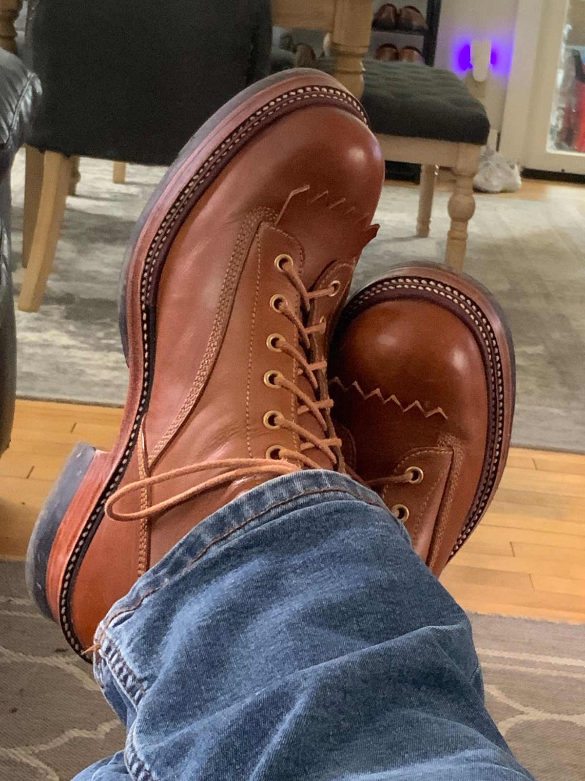 Photo by lemoncurry on May 23, 2026 of the Fortis Boots Goldrush in Badalassi Carlo Cognac Minerva.