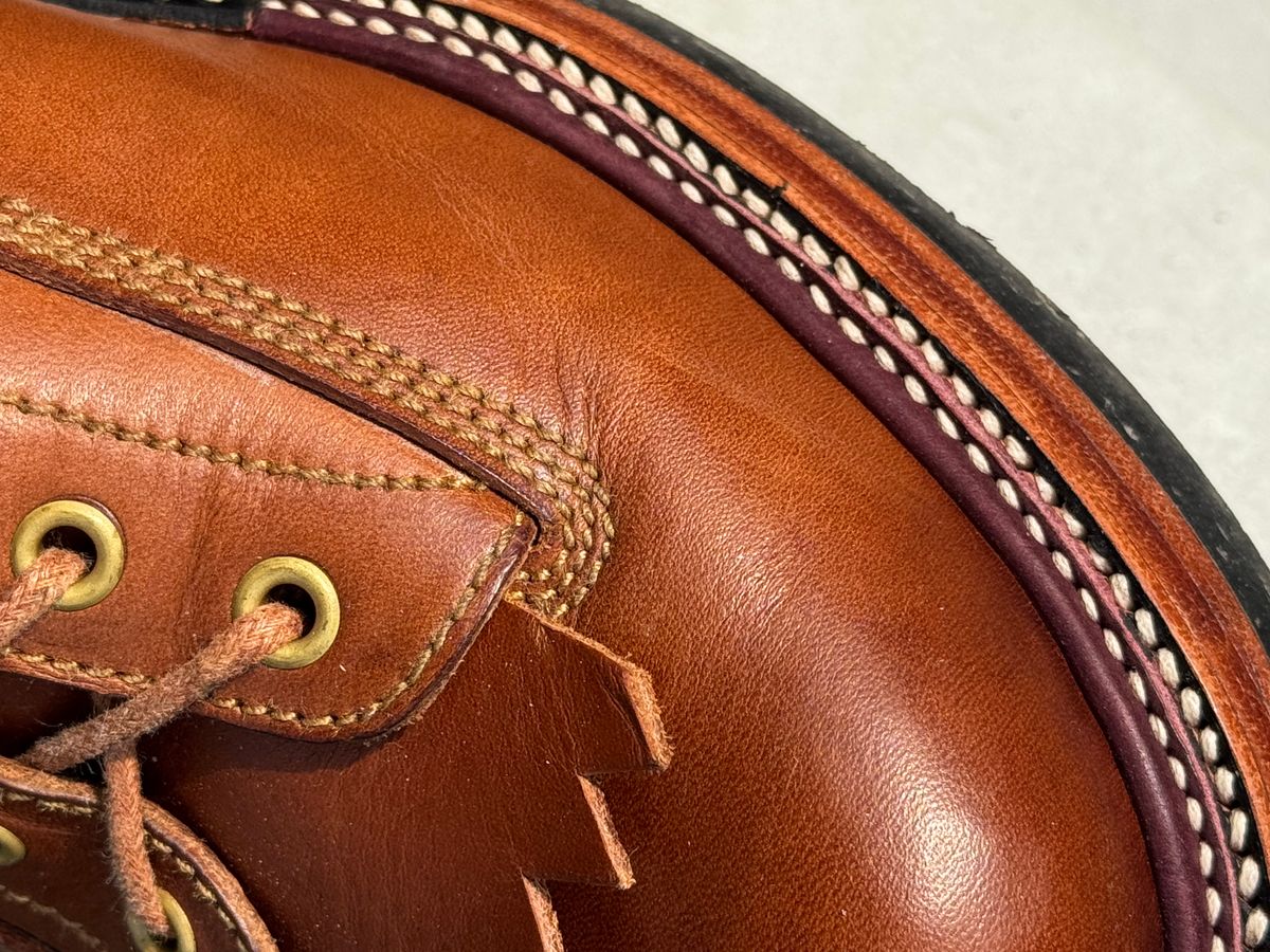 Photo by lemoncurry on July 9, 2026 of the Fortis Boots Goldrush in Badalassi Carlo Cognac Minerva.