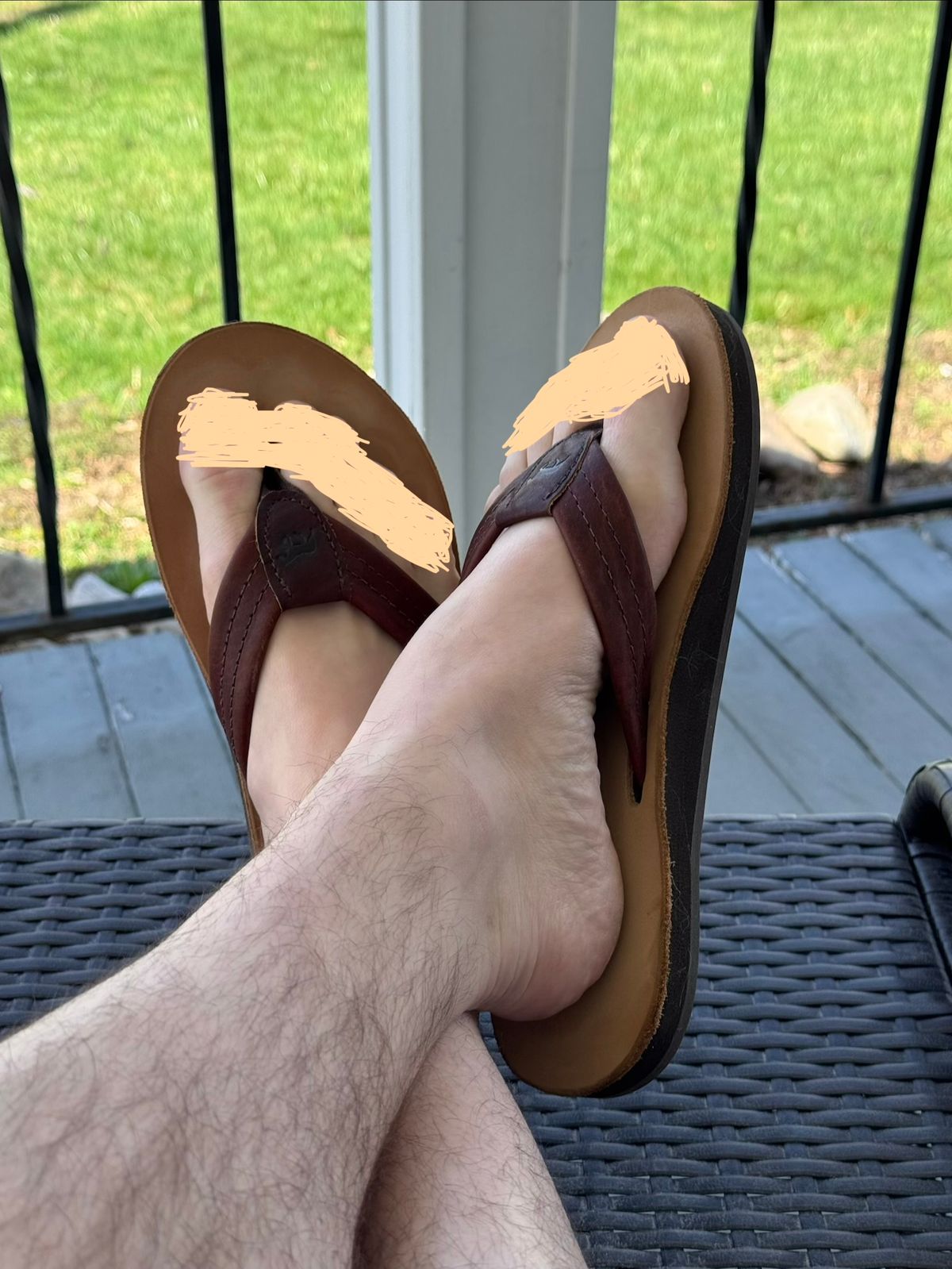 Photo by lemoncurry on April 18, 2026 of the Southern Polished Okaloosa in Mahogany Bison & Sahara Nubuck.