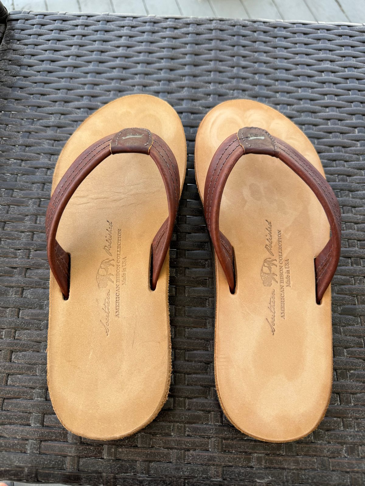 Photo by lemoncurry on April 18, 2026 of the Southern Polished Okaloosa in Mahogany Bison & Sahara Nubuck.