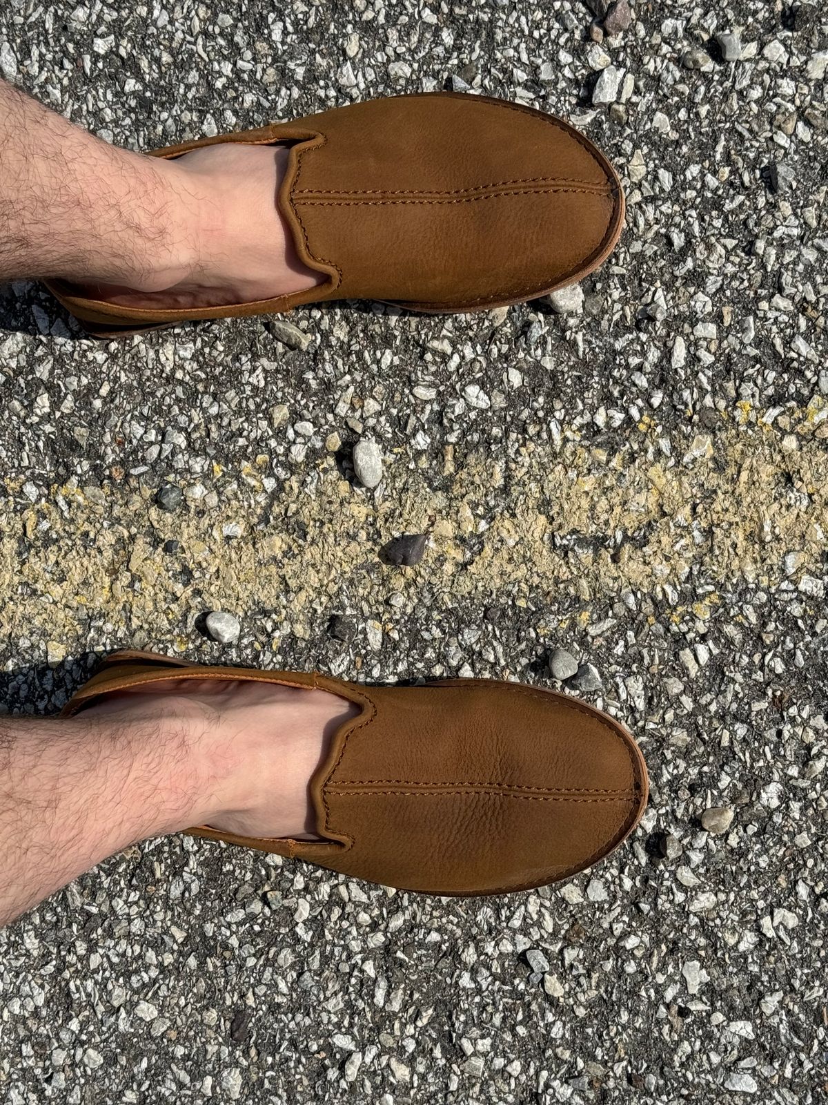 Photo by lemoncurry on July 1, 2026 of the Saddleback Leather Company Leather Slip On Shoe in Full Grain Leather.