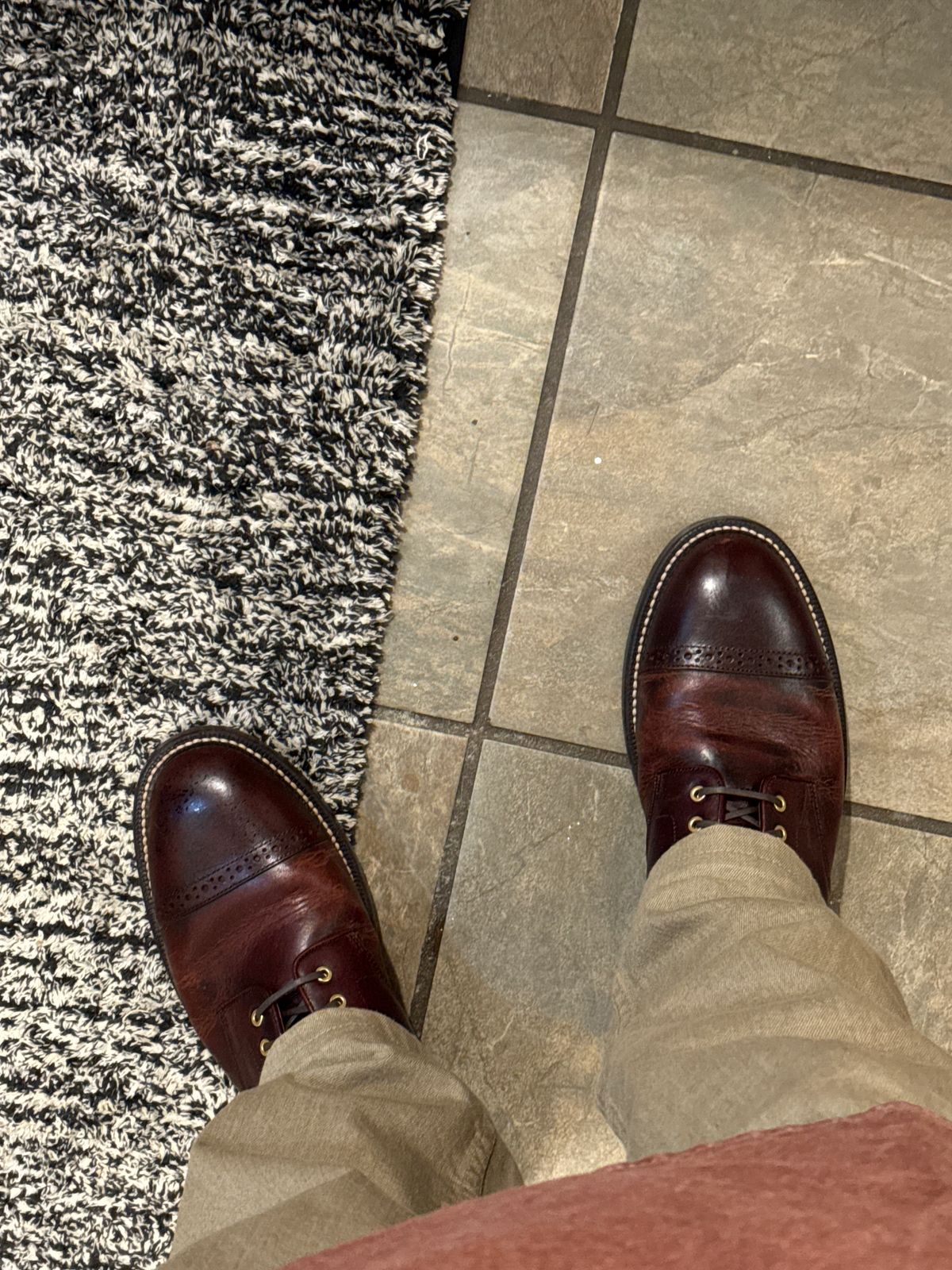 Photo by lemoncurry on November 15, 2025 of the Grant Stone Garrison Boot in Gallun Tannery Denali Stag.