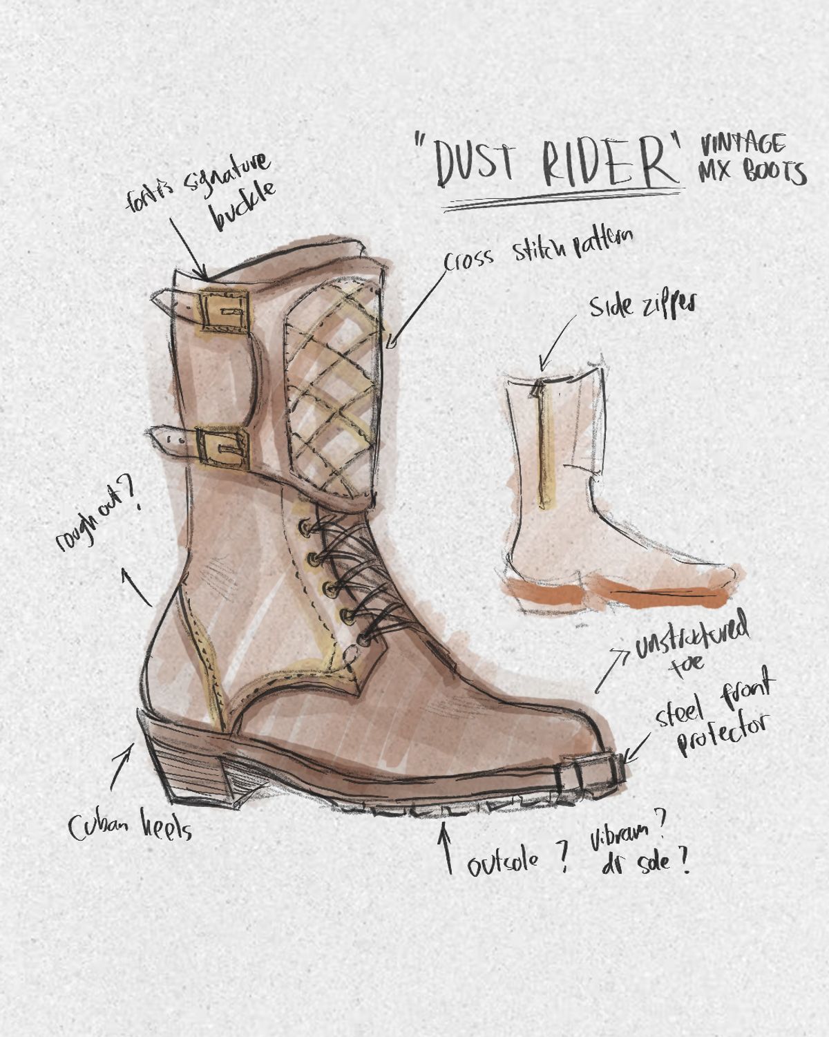 Photo by pungkymardhany on September 3, 2025 of the Fortis Boots Dust Rider in Wickett & Craig Russet Skirting.