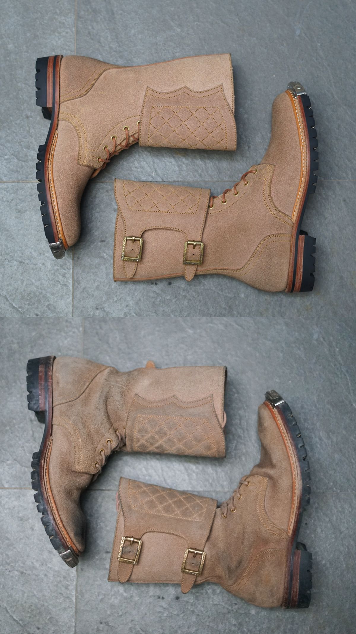 Photo by pungkymardhany on October 11, 2025 of the Fortis Boots Dust Rider in Wickett & Craig Russet Skirting.