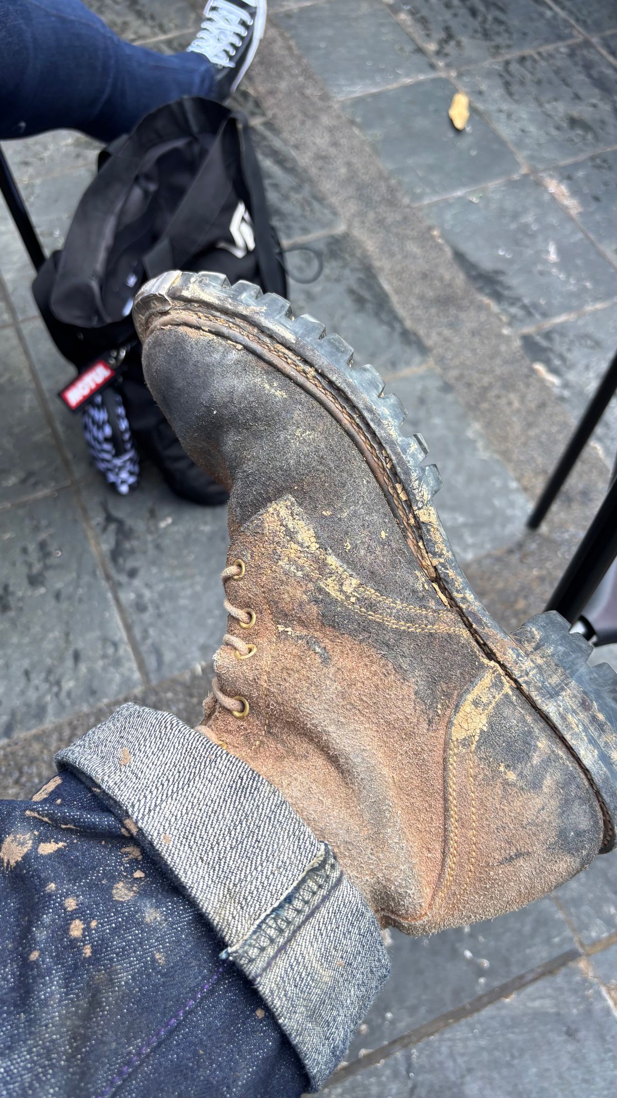 Photo by pungkymardhany on October 14, 2025 of the Fortis Boots Dust Rider in Wickett & Craig Russet Skirting.