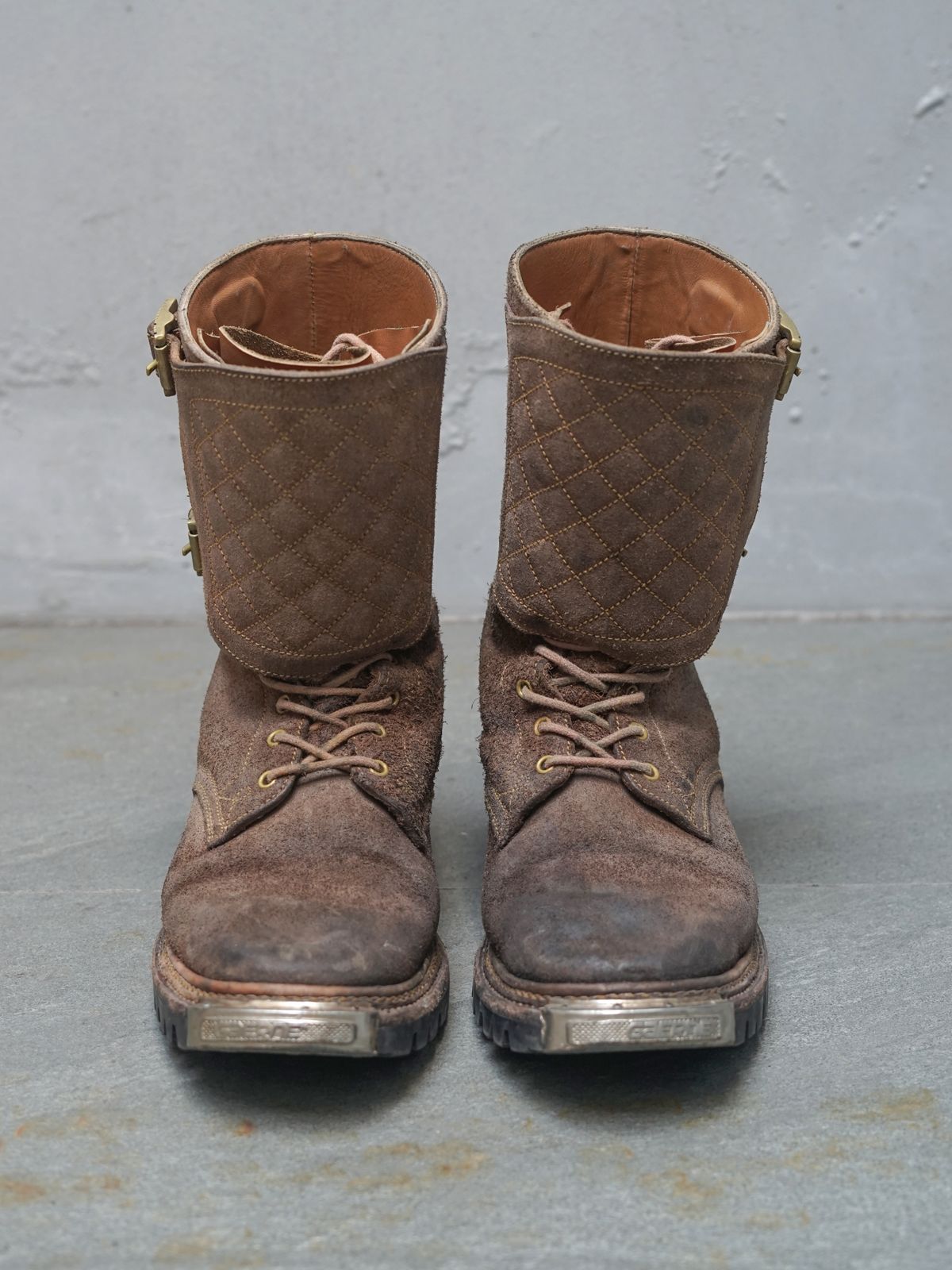 Photo by pungkymardhany on November 1, 2025 of the Fortis Boots Dust Rider in Wickett & Craig Russet Skirting.