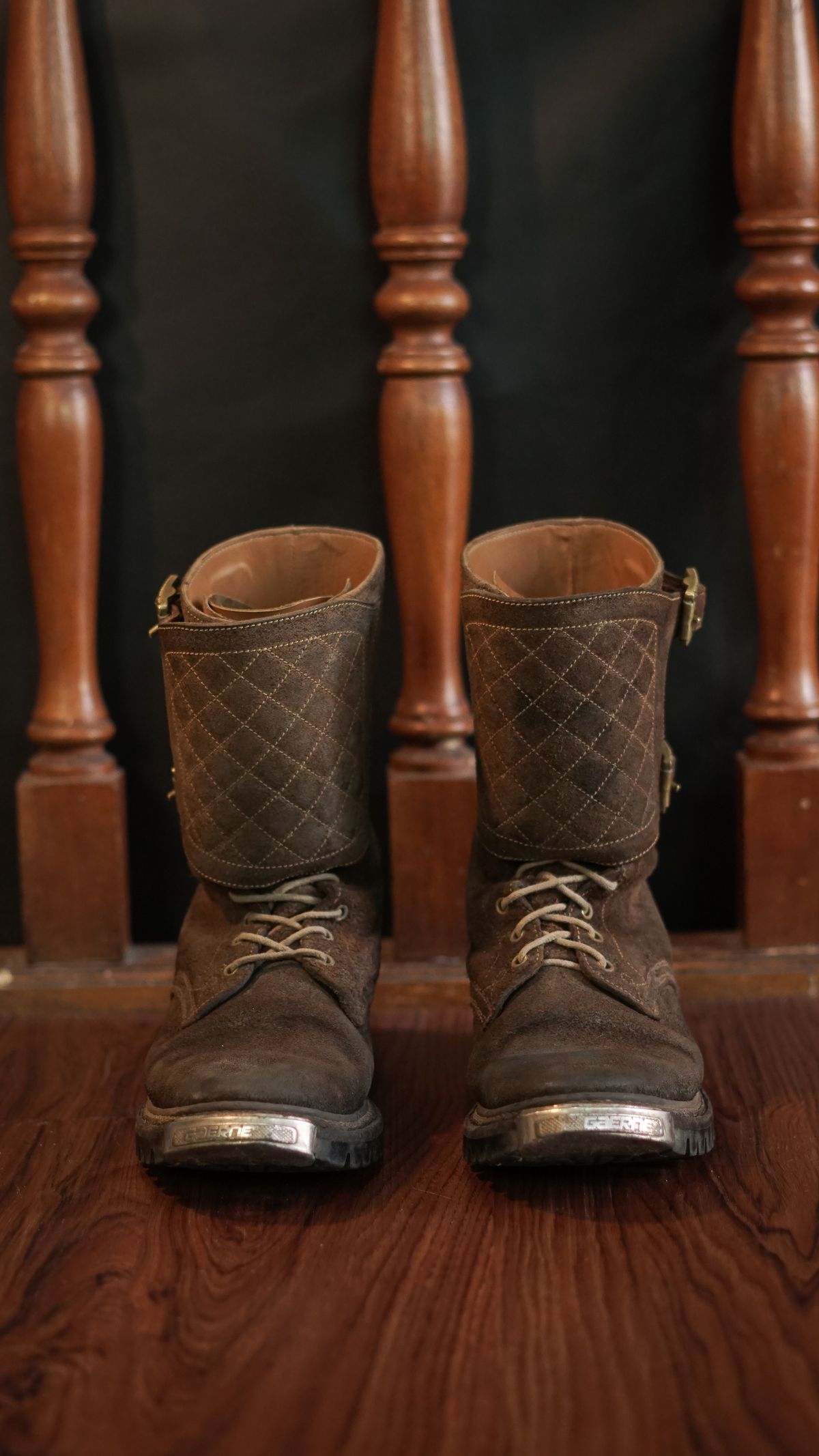 Photo by pungkymardhany on February 2, 2026 of the Fortis Boots Dust Rider in Wickett & Craig Russet Skirting.