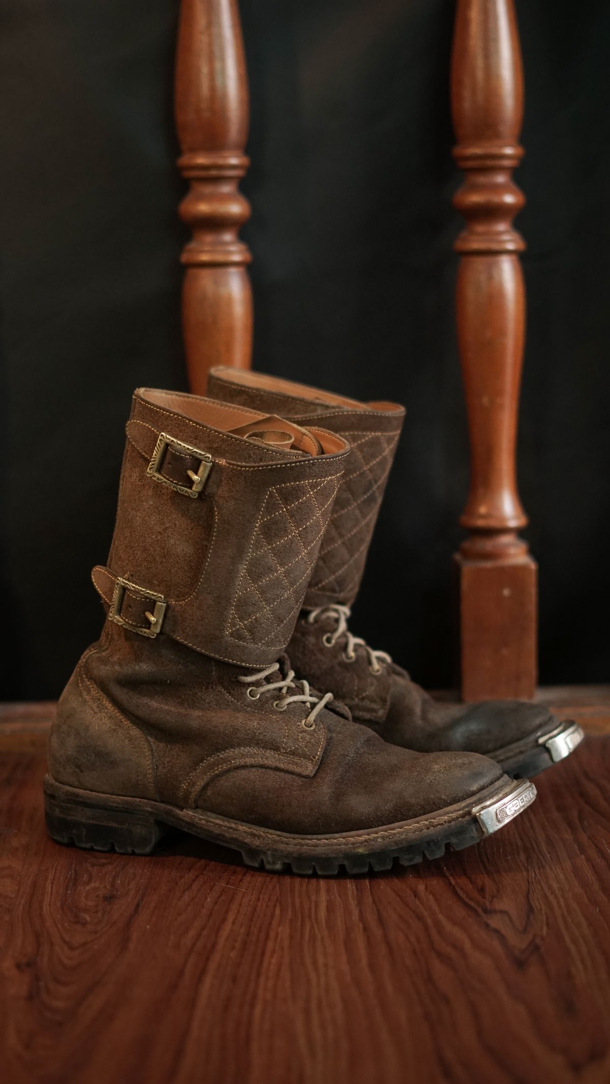 Photo by pungkymardhany on February 2, 2026 of the Fortis Boots Dust Rider in Wickett & Craig Russet Skirting.