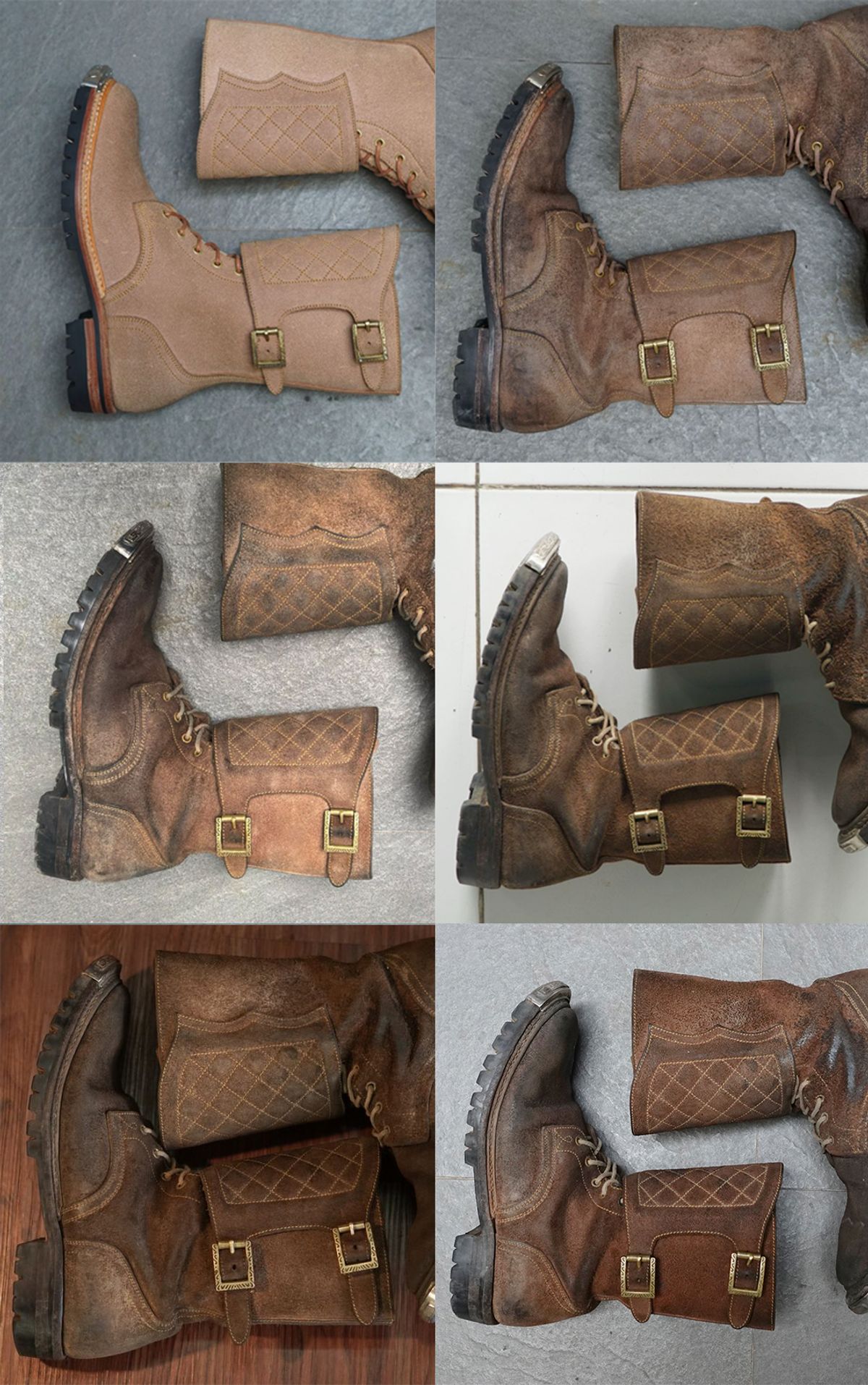 Photo by pungkymardhany on March 17, 2026 of the Fortis Boots Dust Rider in Wickett & Craig Russet Skirting.