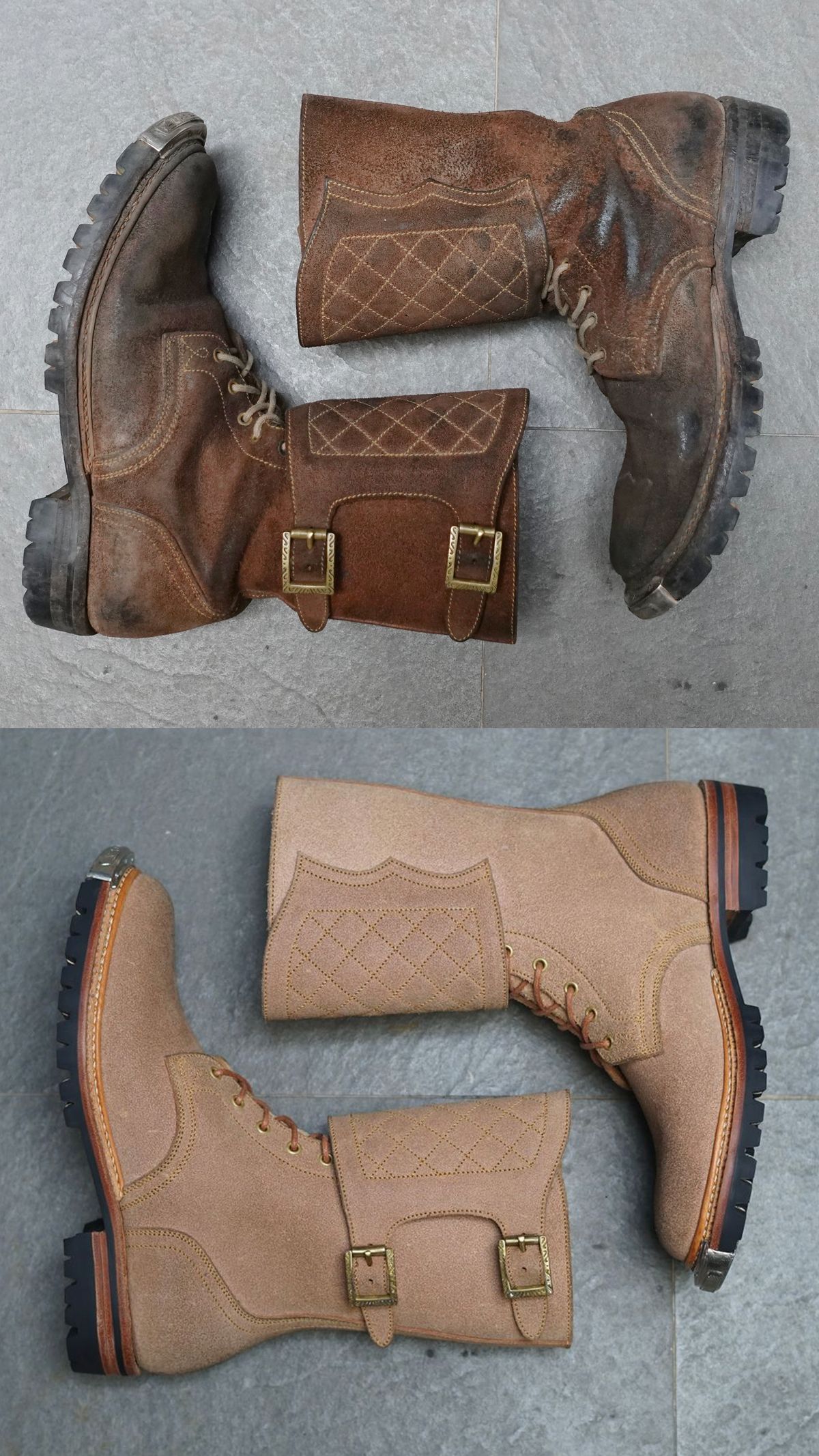 Photo by pungkymardhany on March 31, 2026 of the Fortis Boots Dust Rider in Wickett & Craig Russet Skirting.