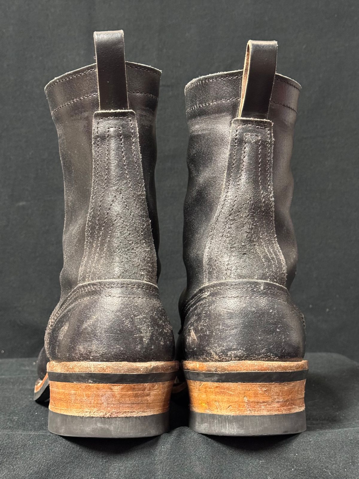 Photo by Atevans77 on December 4, 2025 of the Nicks Ranger in Horween Black Waxed Flesh.