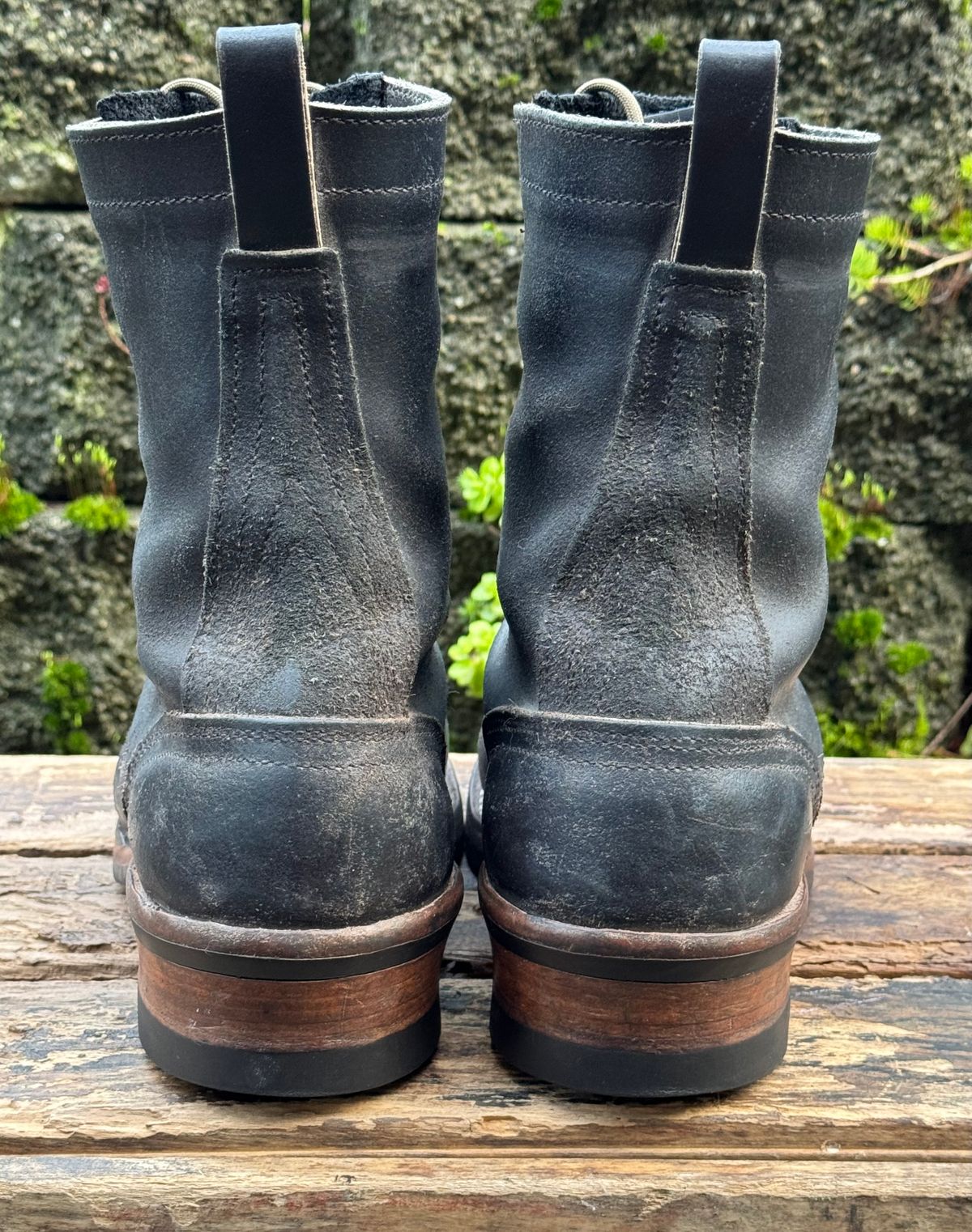 Photo by Atevans77 on February 5, 2026 of the Nicks Ranger in Horween Black Waxed Flesh.