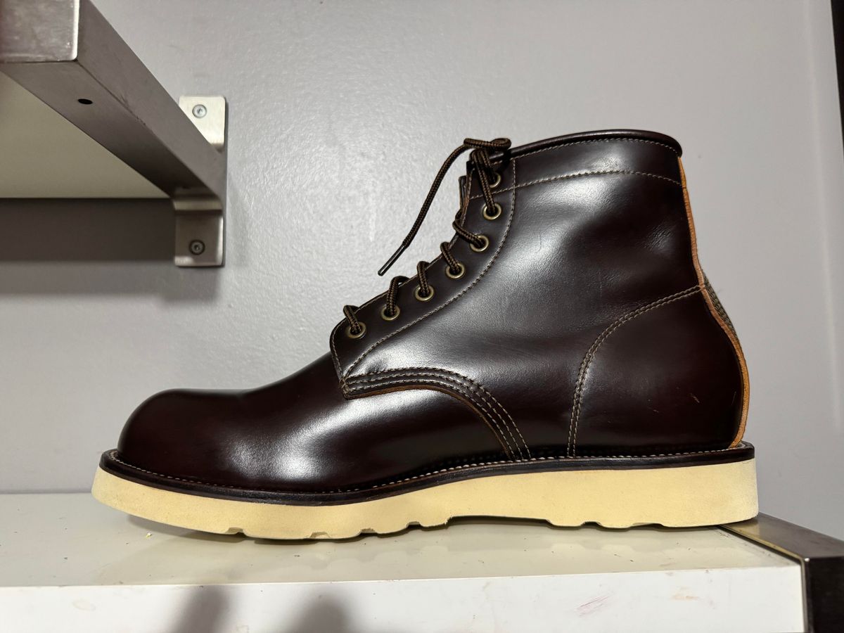 Photo by albone on April 14, 2026 of the Luos Jiet City Railway Boot in Brown TeaCore.