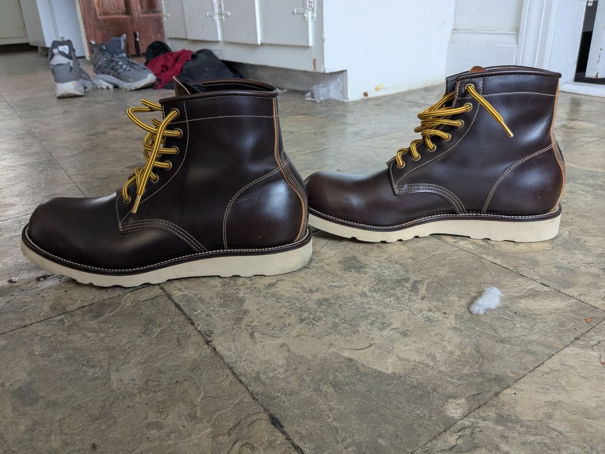 Photo by albone on April 14, 2026 of the Luos Jiet City Railway Boot in Brown TeaCore.