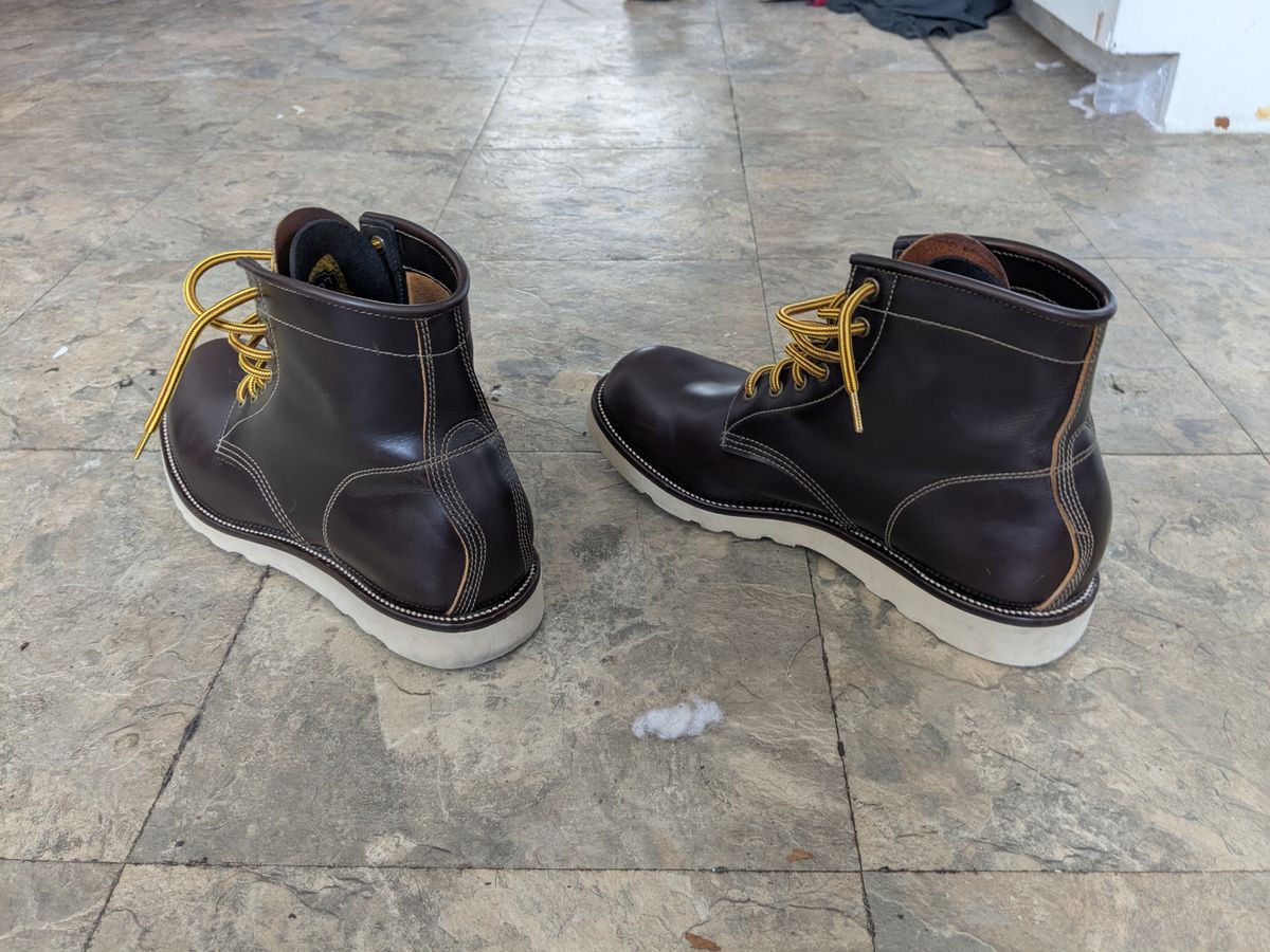 Photo by albone on April 14, 2026 of the Luos Jiet City Railway Boot in Brown TeaCore.