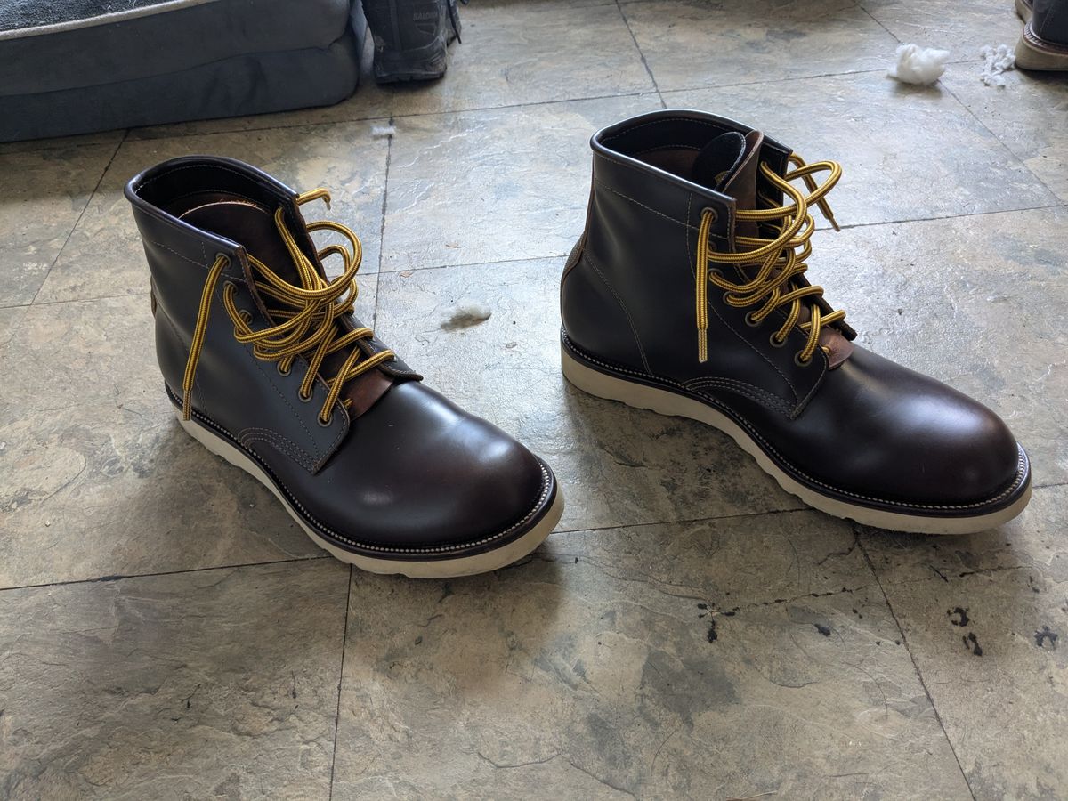 Photo by albone on April 14, 2026 of the Luos Jiet City Railway Boot in Brown TeaCore.