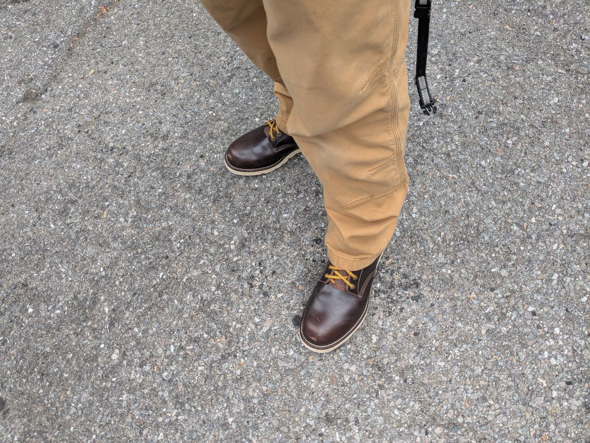 Photo by albone on May 21, 2026 of the Luosjiet City Railway Boot in Brown TeaCore.