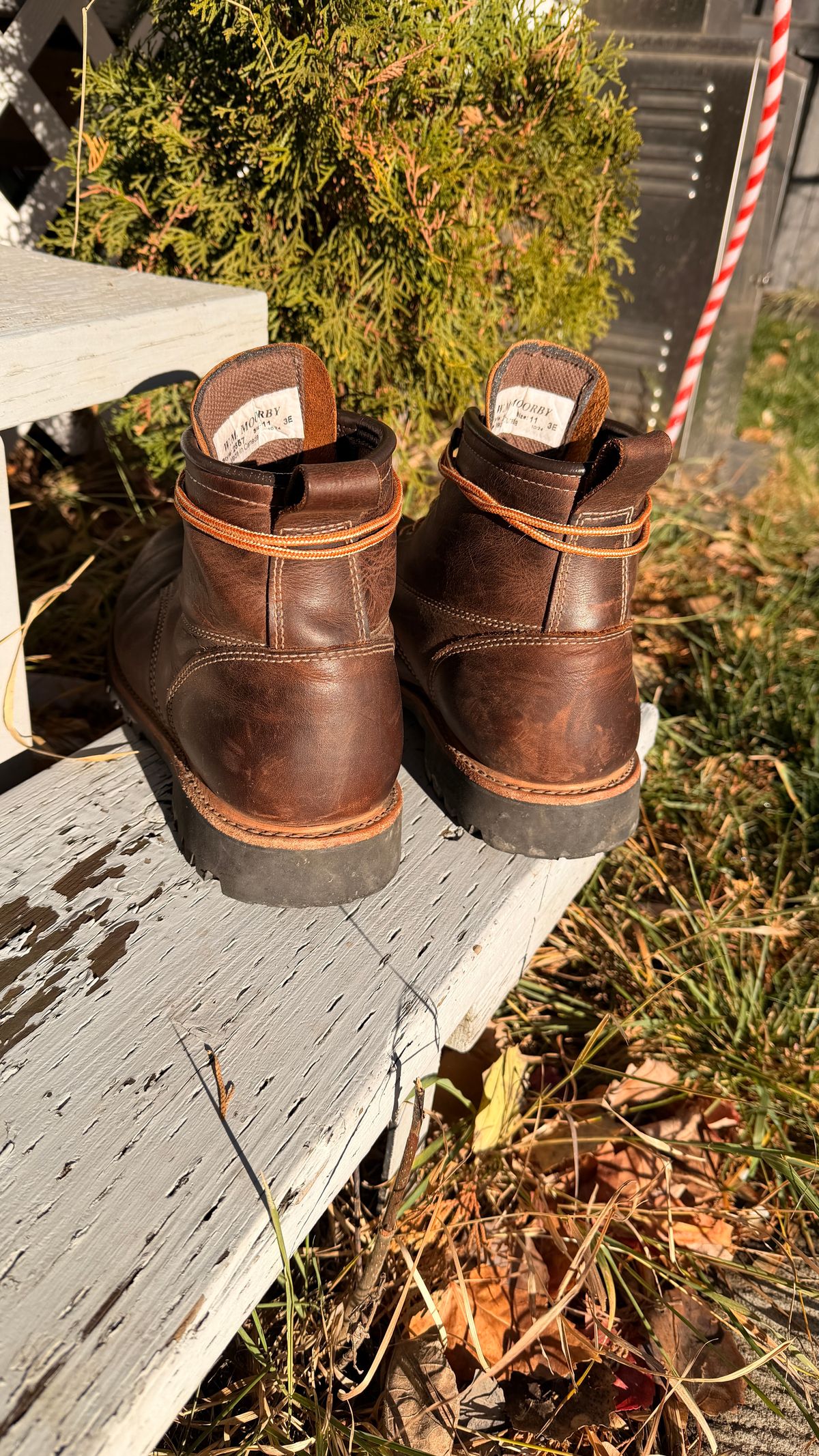 Photo by SirDabsAlot on November 2, 2025 of the Canada West Boots WM. Moorby 2857 in Grand Canyon Breakwall.