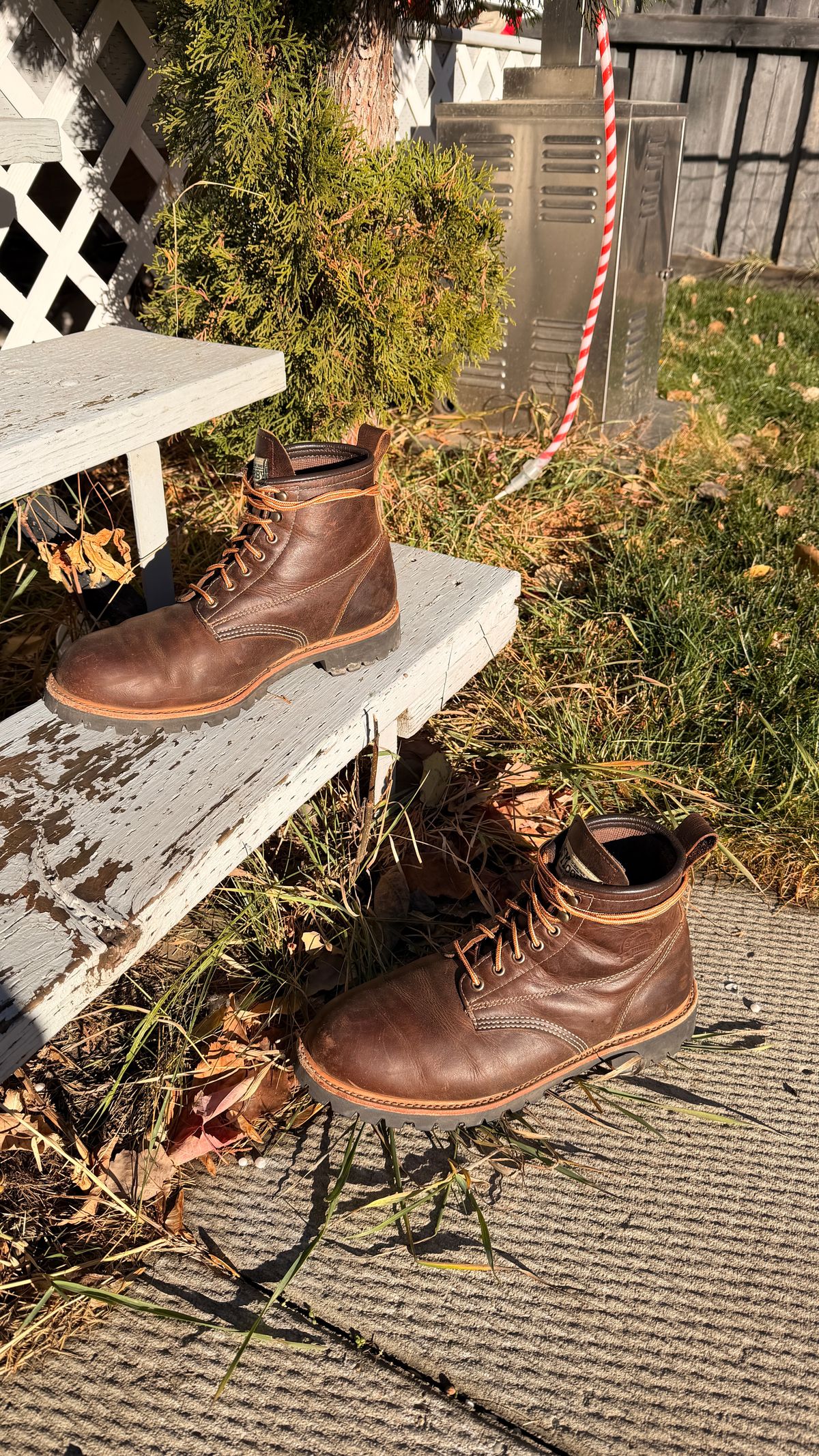 Photo by SirDabsAlot on November 2, 2025 of the Canada West Boots WM. Moorby 2857 in Grand Canyon Breakwall.