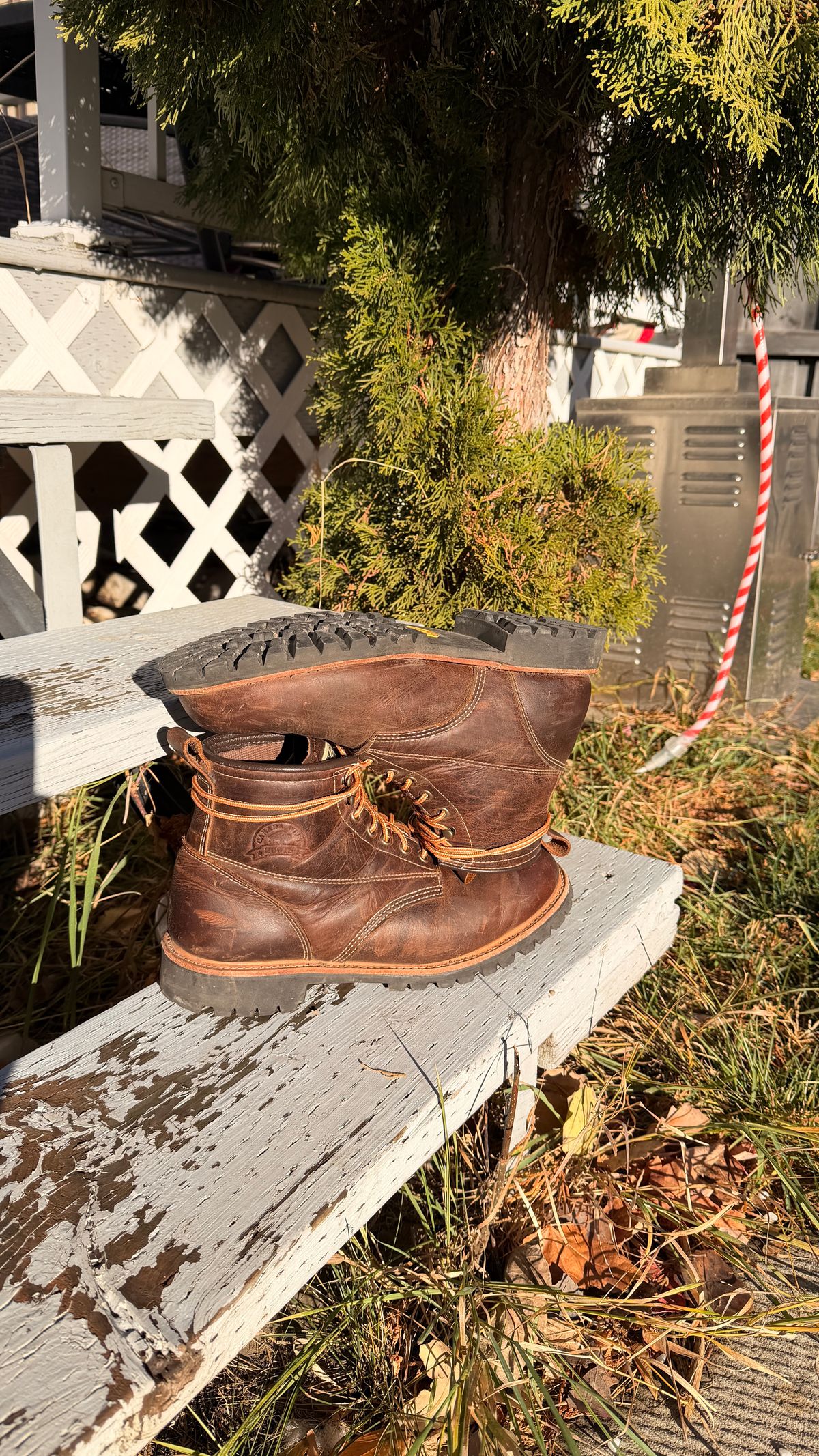 Photo by SirDabsAlot on November 2, 2025 of the Canada West Boots WM. Moorby 2857 in Grand Canyon Breakwall.