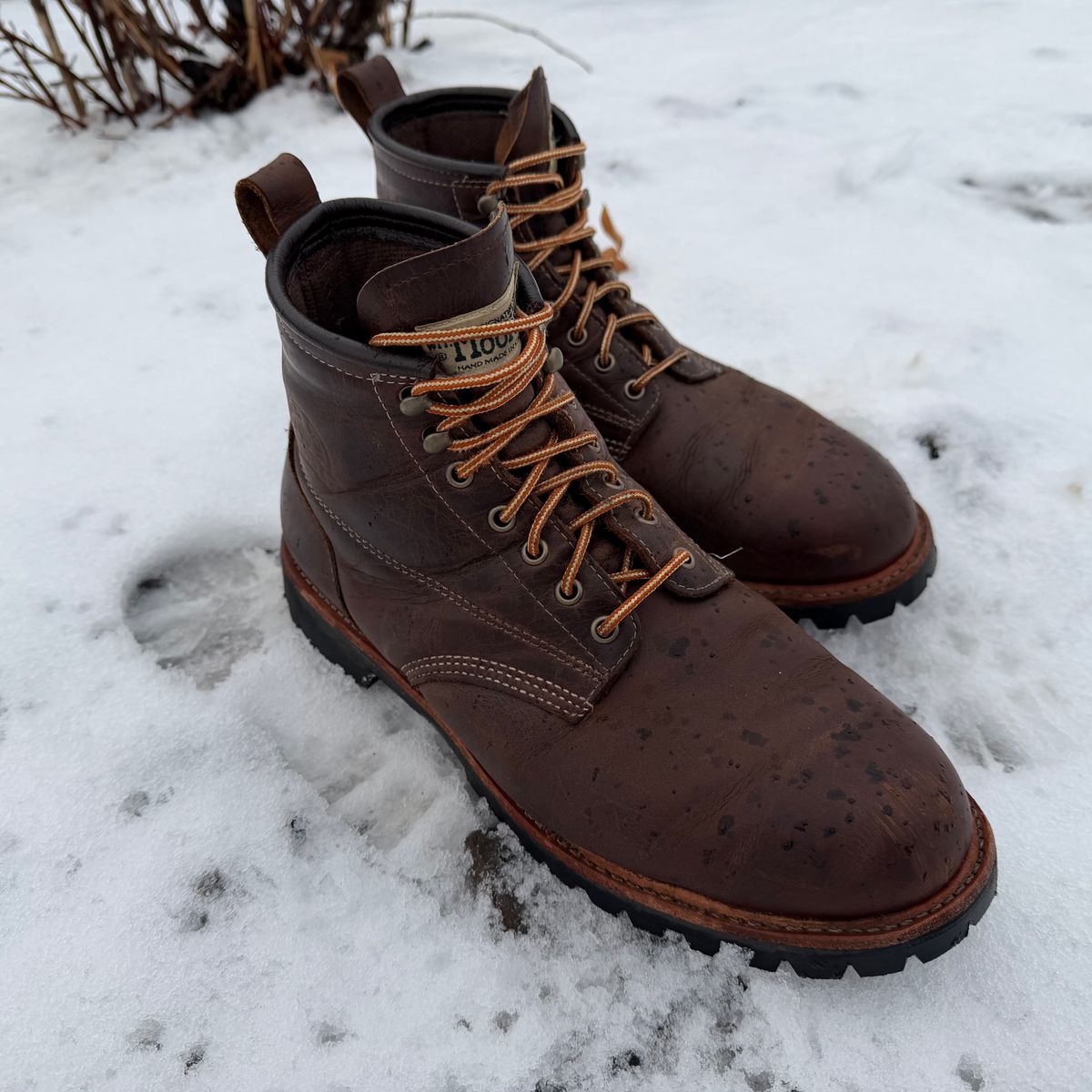 Photo by SirDabsAlot on December 4, 2025 of the Canada West Boots WM. Moorby 2857 in Grand Canyon Breakwall.