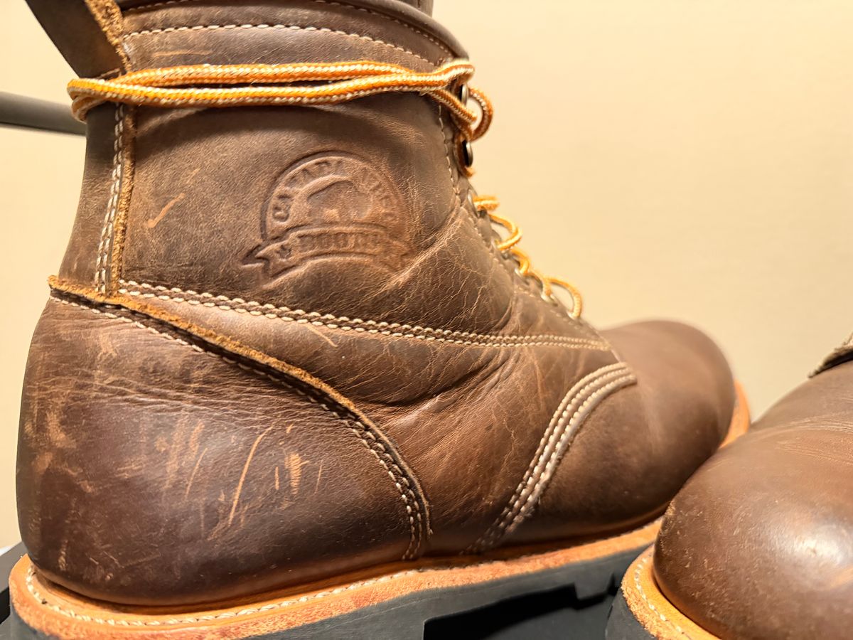 Photo by SirDabsAlot on December 15, 2025 of the Canada West Boots WM. Moorby 2857 in Grand Canyon Breakwall.