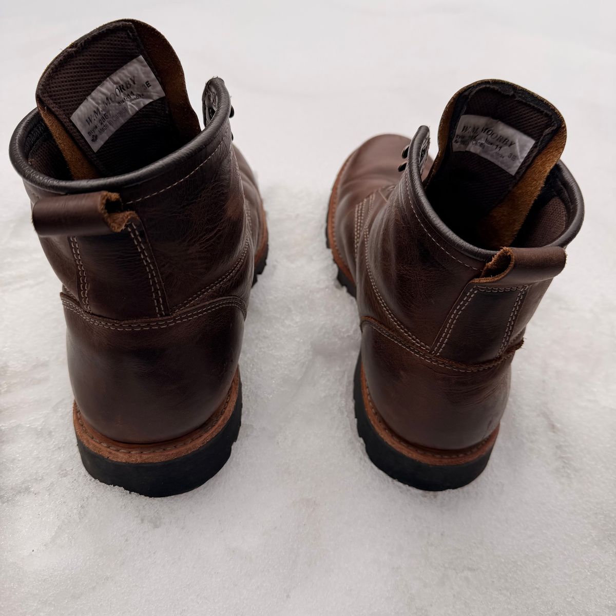 Photo by SirDabsAlot on April 3, 2026 of the Canada West Boots WM. Moorby 2857 in Grand Canyon Breakwall.