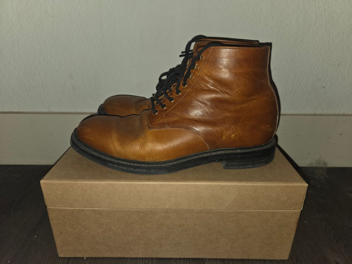 Photo by DRYoung on February 5, 2026 of the Grant Stone Edward Boot in C.F. Stead Brooklyn Calf.