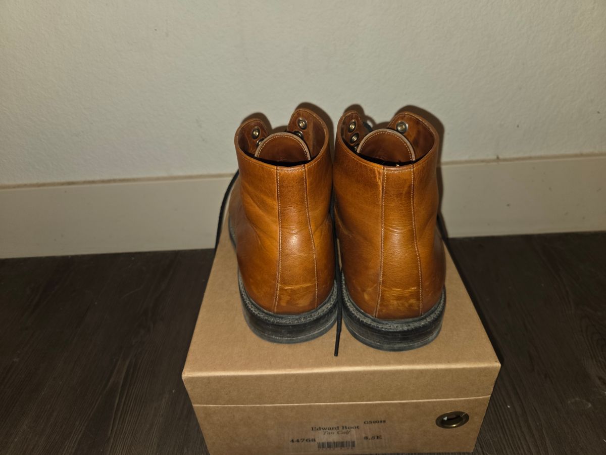 Photo by DRYoung on March 6, 2026 of the Grant Stone Edward Boot in C.F. Stead Brooklyn Calf.