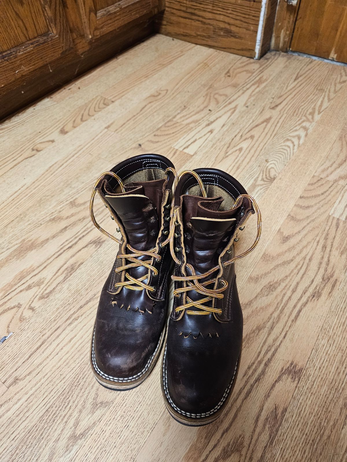 Photo by DRYoung on December 6, 2024 of the Frank's Boots Wilshire in Seidel Brown Domain.