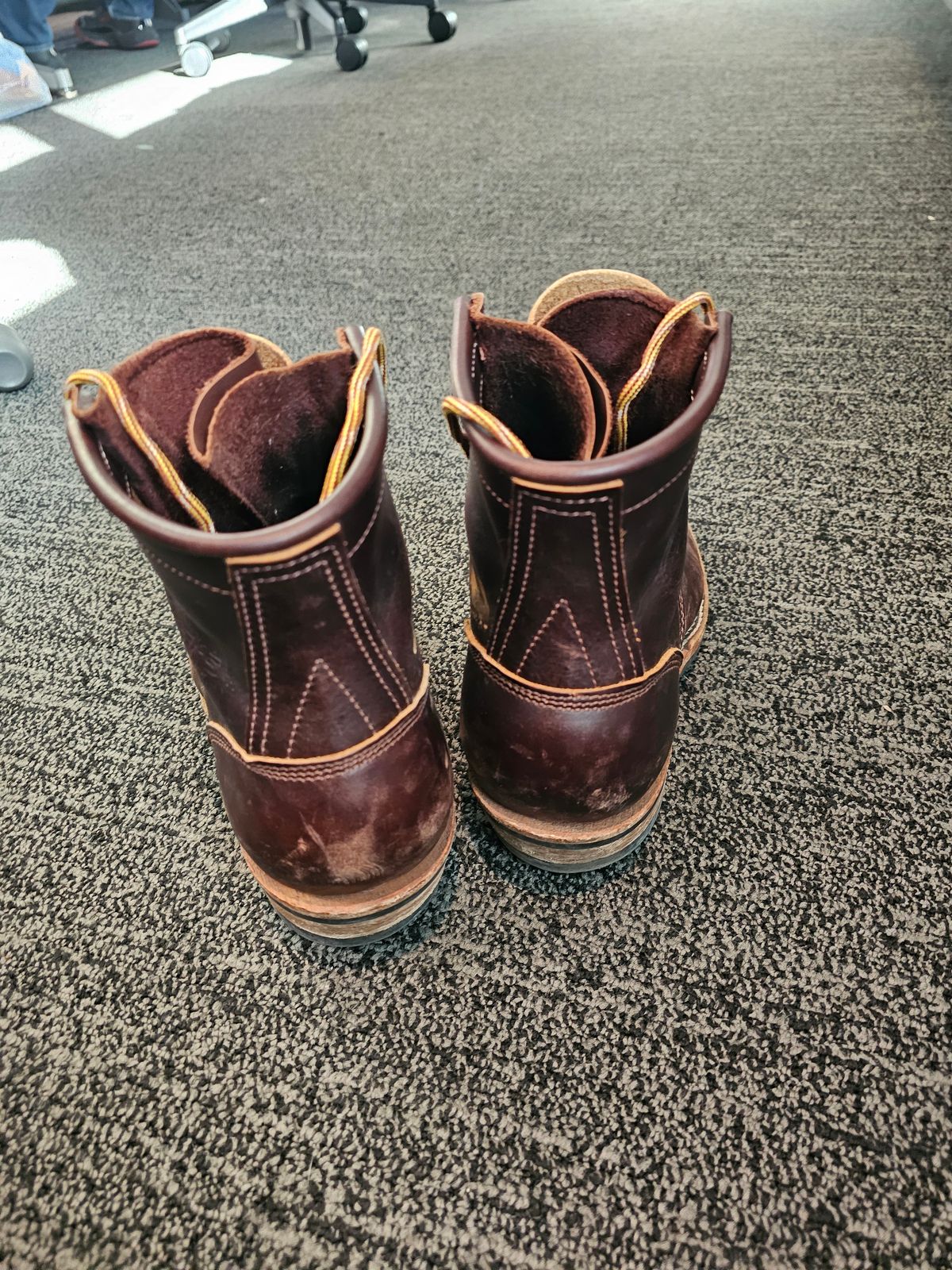 Photo by DRYoung on February 5, 2025 of the Frank's Boots Wilshire in Seidel Brown Domain.