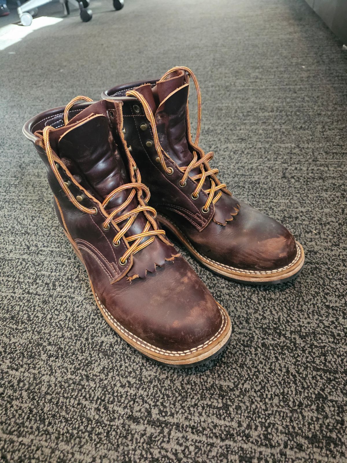 Photo by DRYoung on February 5, 2025 of the Frank's Boots Wilshire in Seidel Brown Domain.