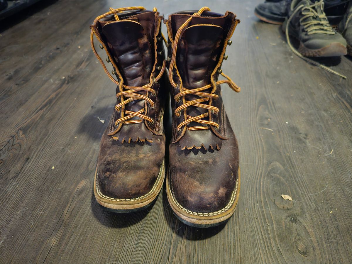 Photo by DRYoung on March 6, 2025 of the Frank's Boots Wilshire in Seidel Brown Domain.