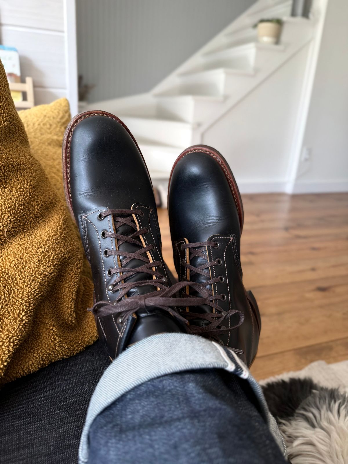 Photo by KevinNadeau88 on May 11, 2026 of the Red Wing Beckman Flatbox in S.B. Foot Black Klondike.