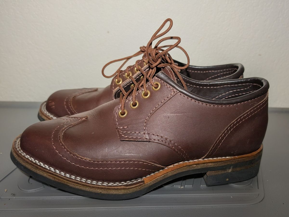 Photo by franklynne on December 13, 2025 of the Wesco Robert William in Seidel Brown Oil Tan.