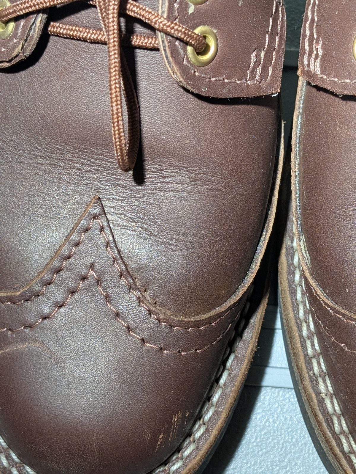 Photo by franklynne on December 13, 2025 of the Wesco Robert William in Seidel Brown Oil Tan.