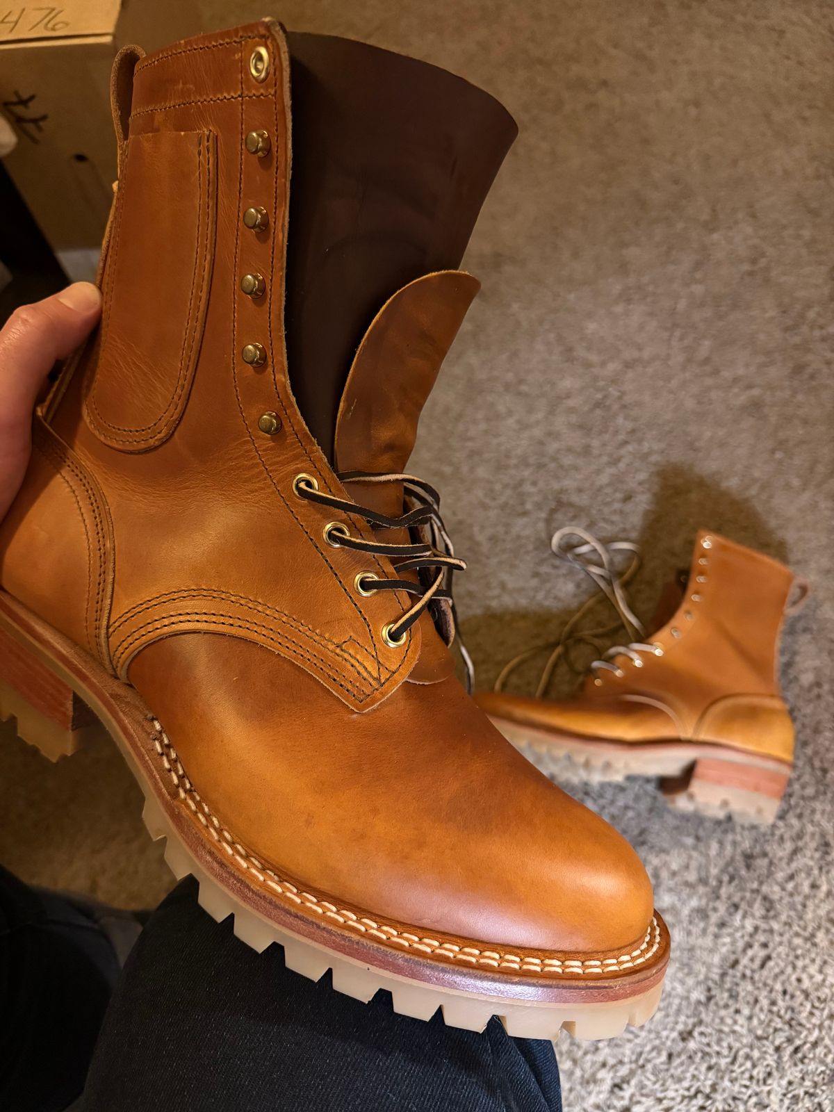 Photo by Shipwrx on December 25, 2025 of the Nicks MTO in Wickett & Craig Double Stuffed Mojave.