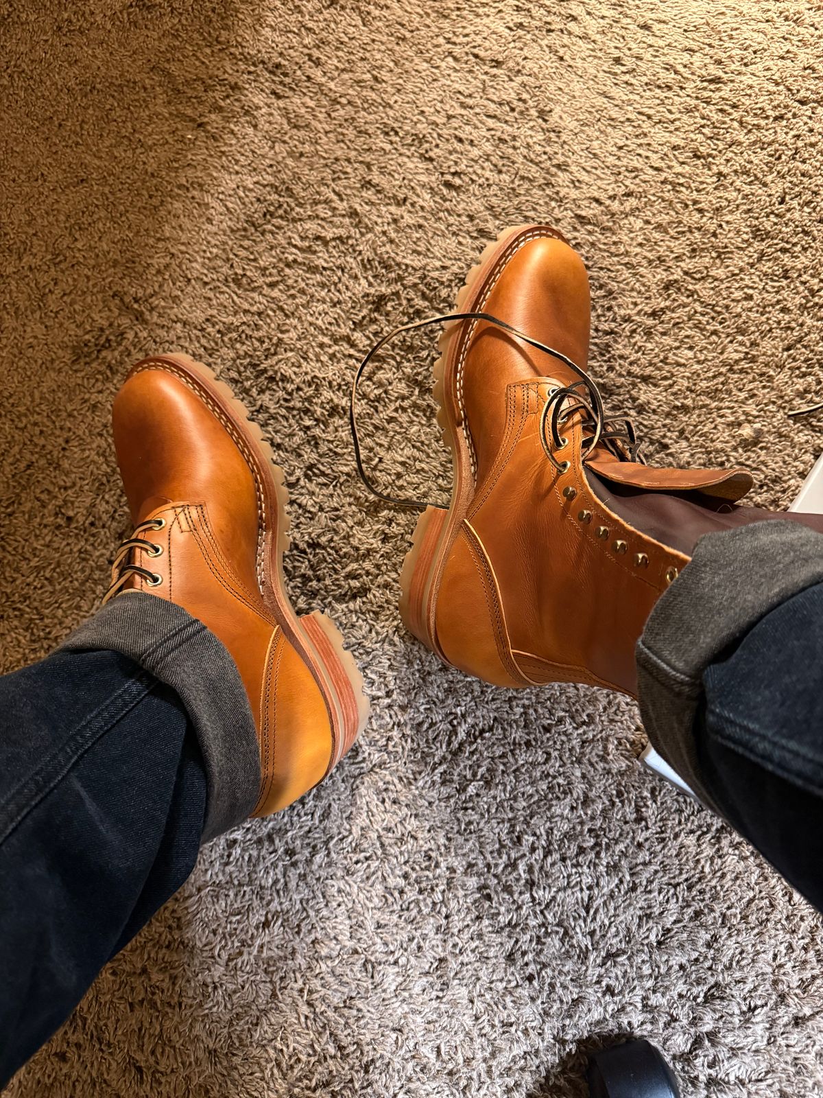 Photo by Shipwrx on December 25, 2025 of the Nicks MTO in Wickett & Craig Double Stuffed Mojave.