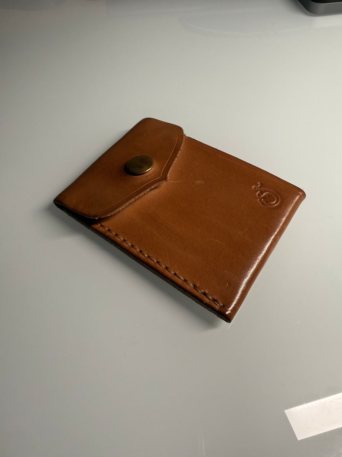 Photo by Shipwrx on April 1, 2026 of the Ship John Foley Card Wallet in Natural.