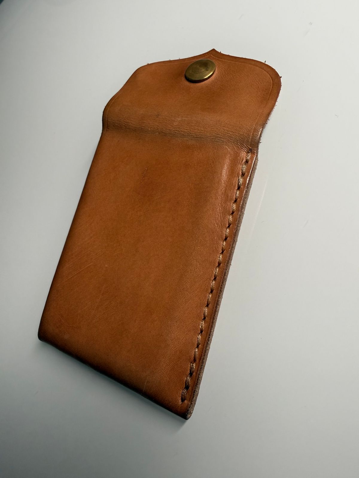 Photo by Shipwrx on April 1, 2026 of the Ship John Foley Card Wallet in Natural.