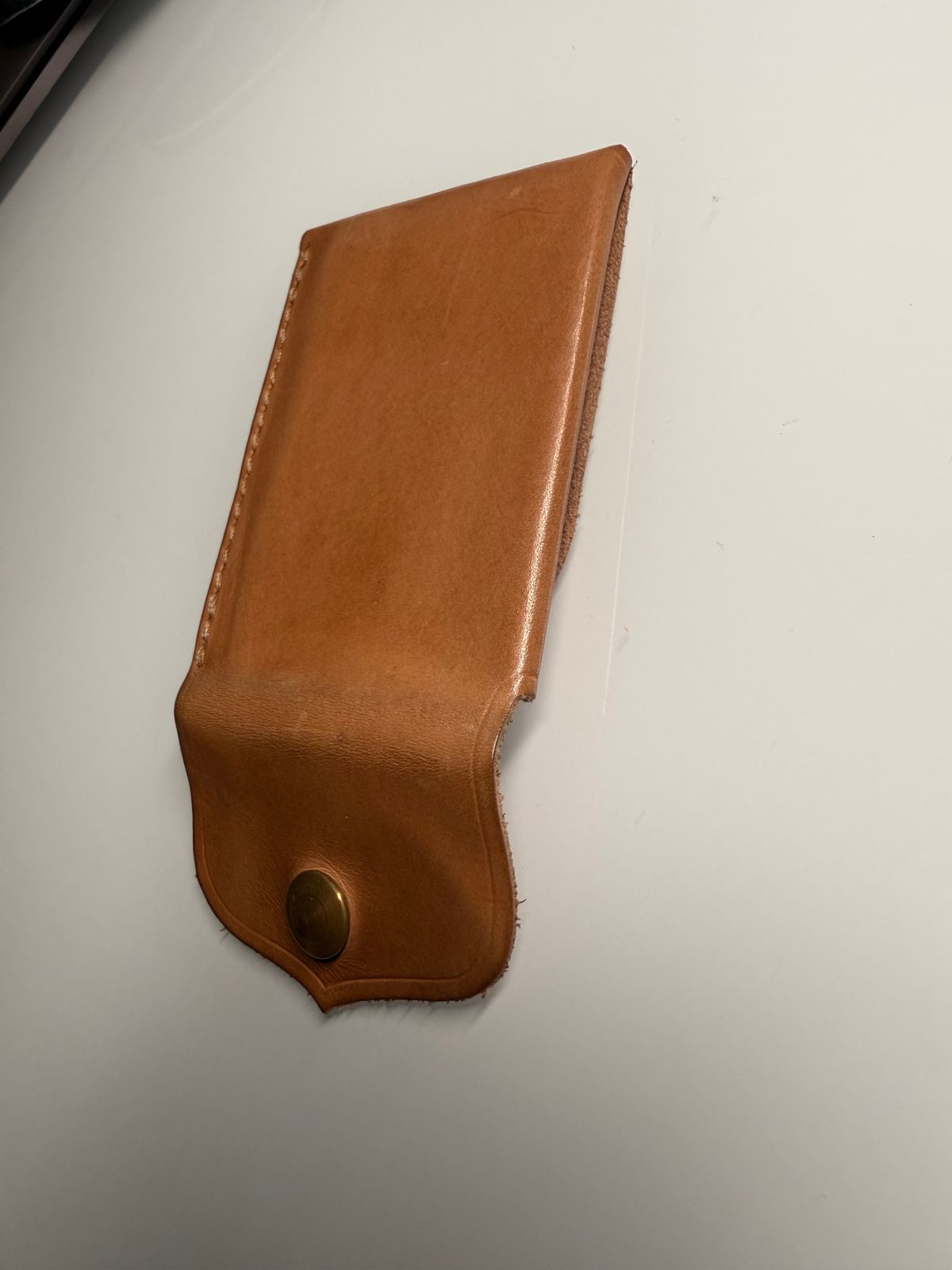 Photo by Shipwrx on April 1, 2026 of the Ship John Foley Card Wallet in Natural.