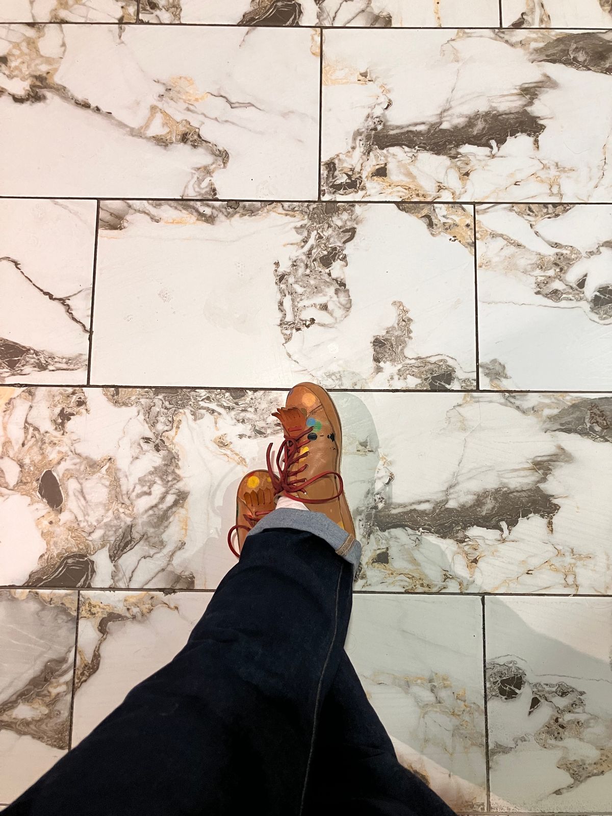 Photo by smalls.and.co on December 21, 2024 of the Smalls & co Sneaker in Vegtable Tanned leather.