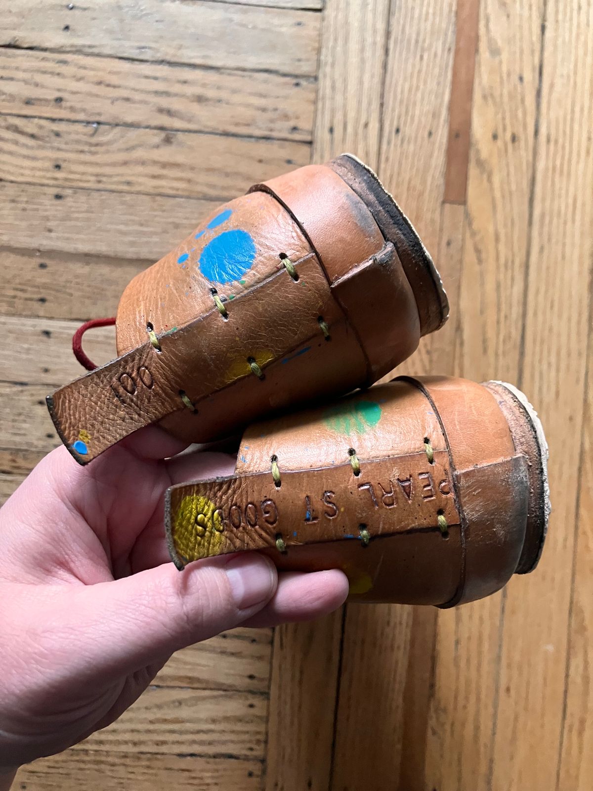 Photo by smalls.and.co on April 5, 2025 of the Smalls & co Sneaker in Vegtable Tanned leather.